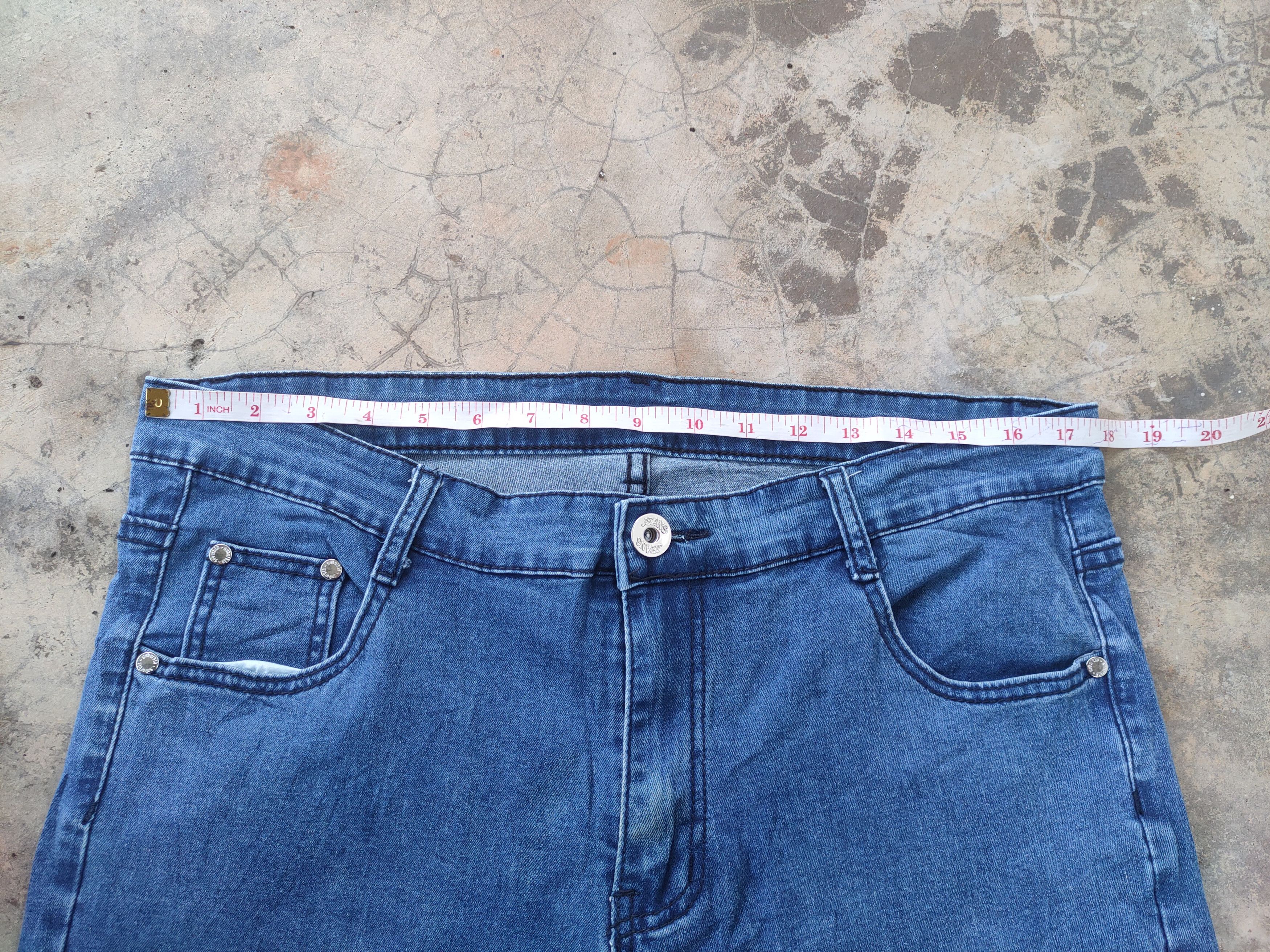 Japanese Brand VINTAGE JAPANES JEANS SKINNY BIKER FADED RIPPED JEANS PANTS Size US 35 - 8 Thumbnail