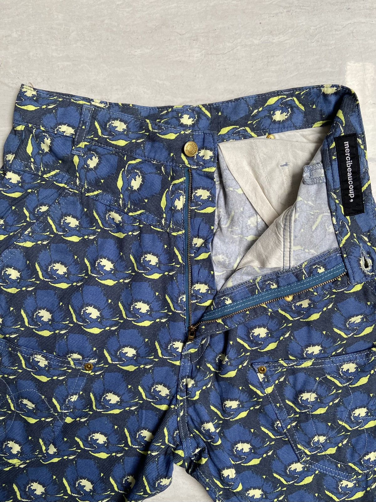 Issey Miyake × Japanese Brand × mercibeaucoup MERCIBEAUCOUP Motive Long Pants Size US 27 - 3 Thumbnail