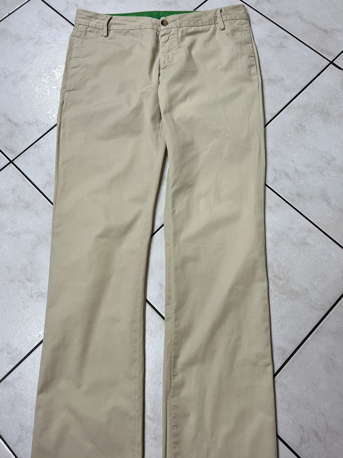 Acne Studios × Vintage Vintage Acne Studios gin beige chino pants classic casual Size US 30 / EU 46 - 4 Thumbnail