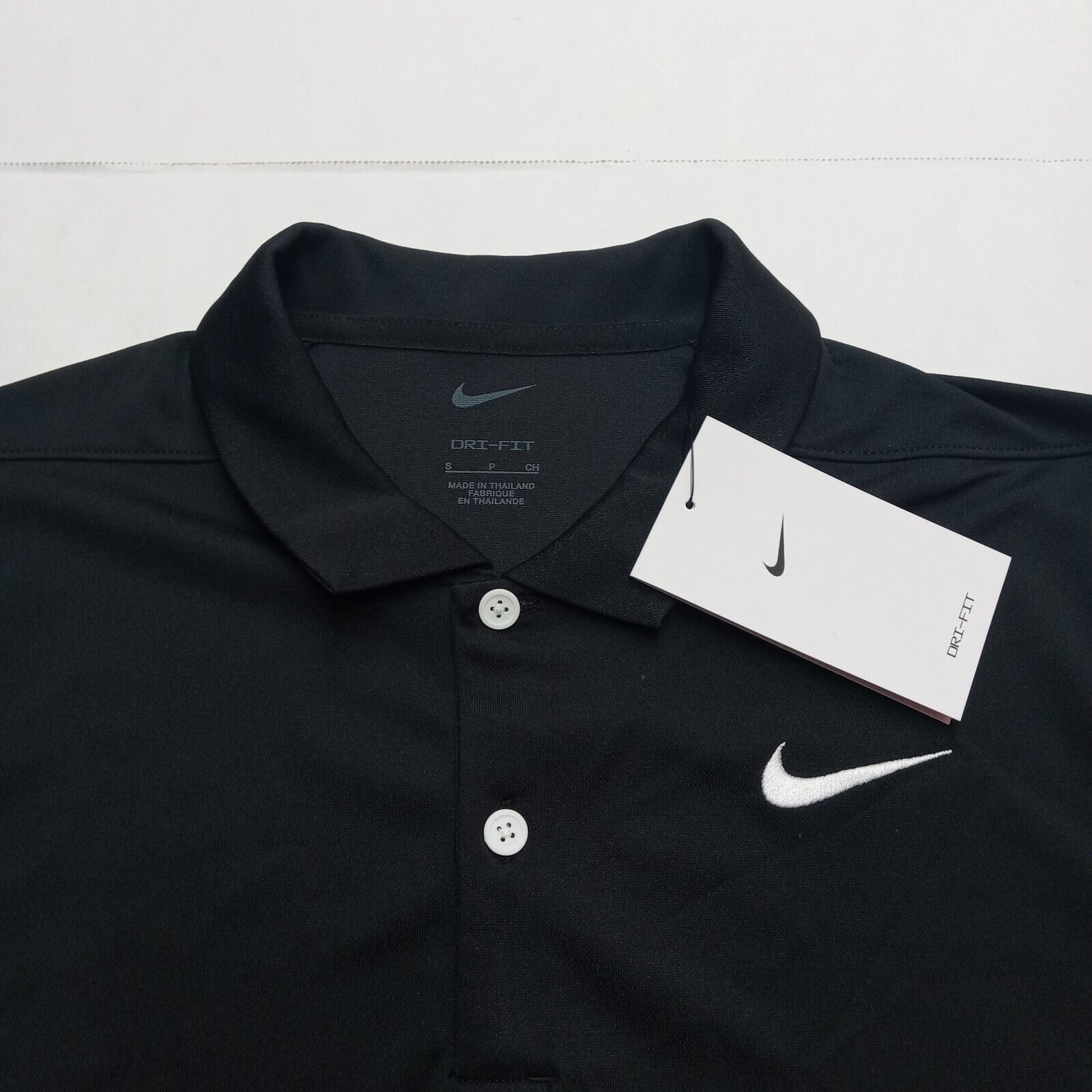 Nike Nike Dri-Fit Polo Shirt Men's S Small Black 2-Button Golf Size US S / EU 44-46 / 1 - 2 Thumbnail