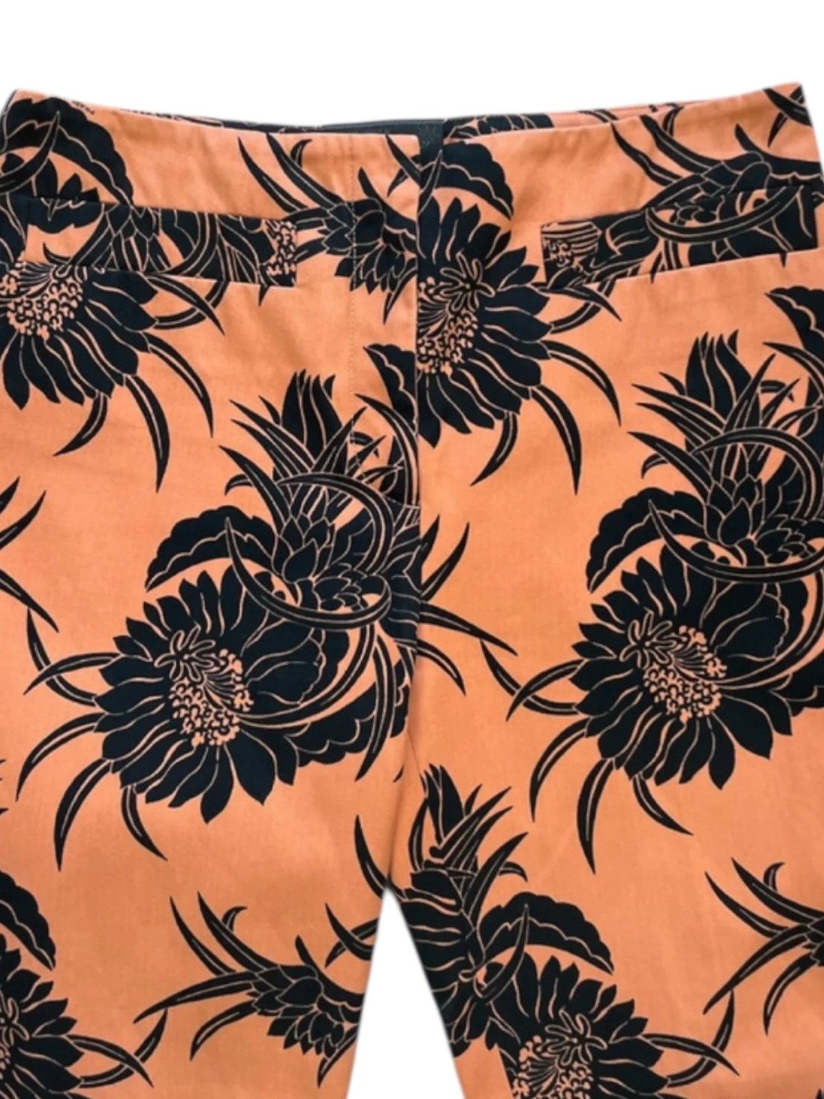 Prada Prada SS14 Tropical Flower Print Trousers Size 26" / US 2 / IT 38 - 3 Thumbnail