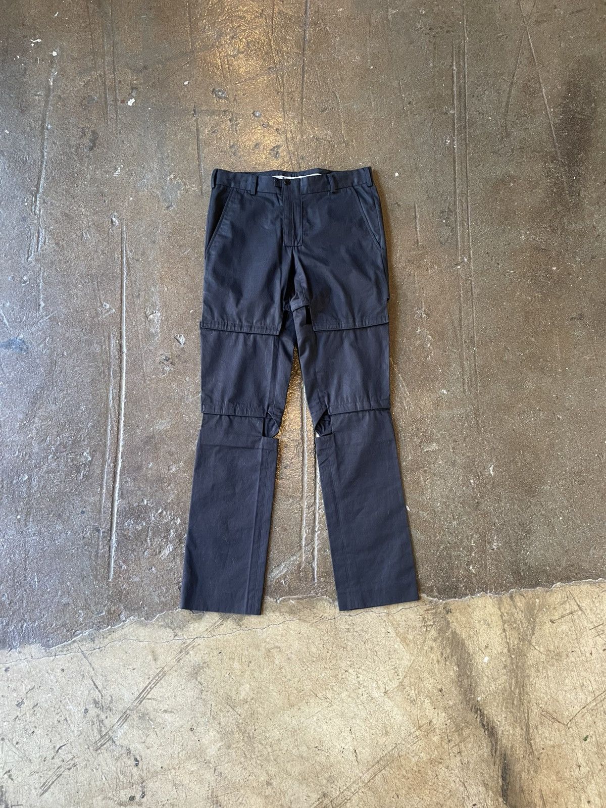 Raf Simons RAF Simon’s Velcro pants spring-summer 2008 Size US 30 / EU 46 - 1 Thumbnail