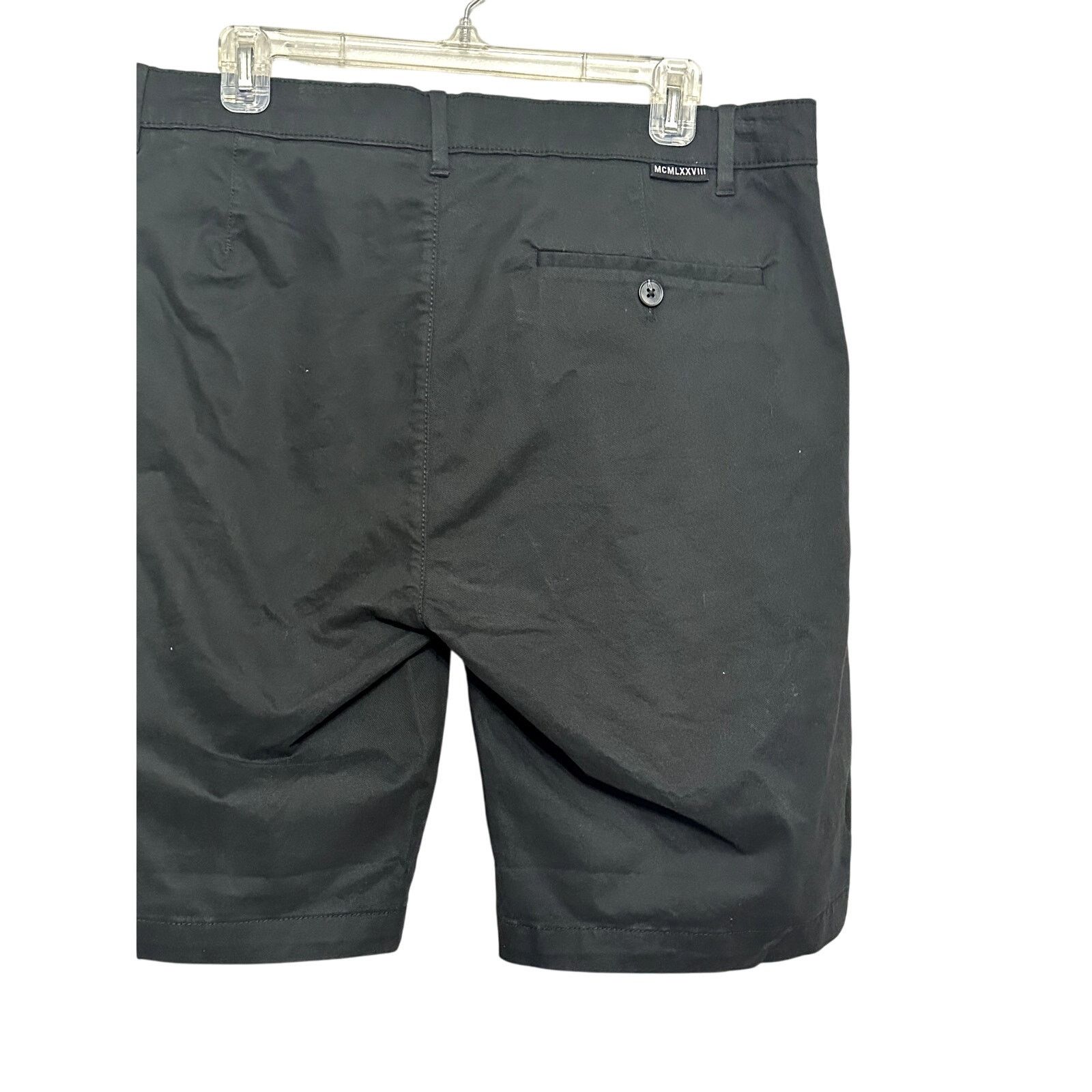 Topman Topman Men's Black Chino Shorts Pockets Slim Fit 30 NWT Size US 30 / EU 46 - 7 Thumbnail