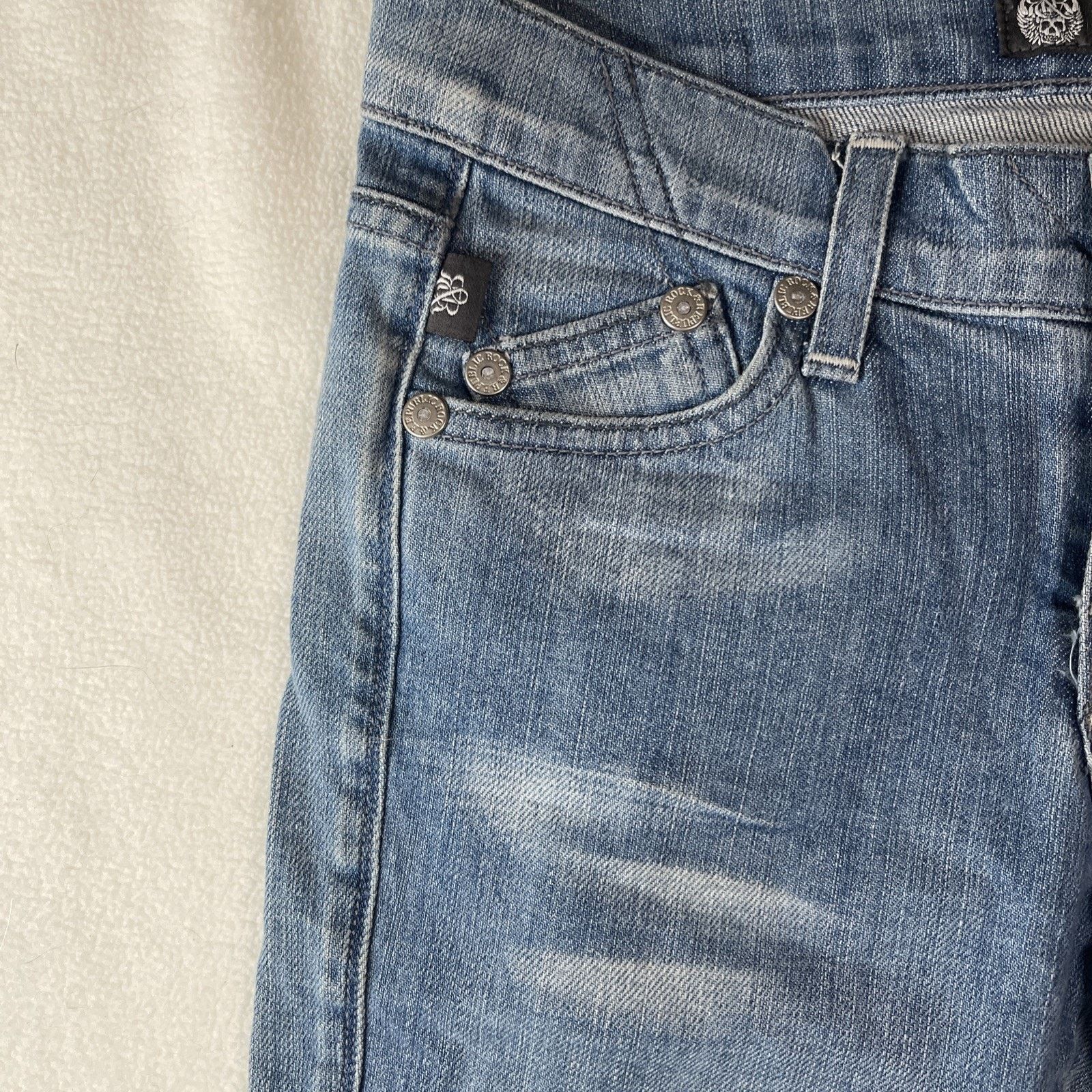 Rock & Republic Rock & Republic Kasandra Bootcut Jeans sz 24 Size 24" / US 00 / IT 34 - 3 Thumbnail