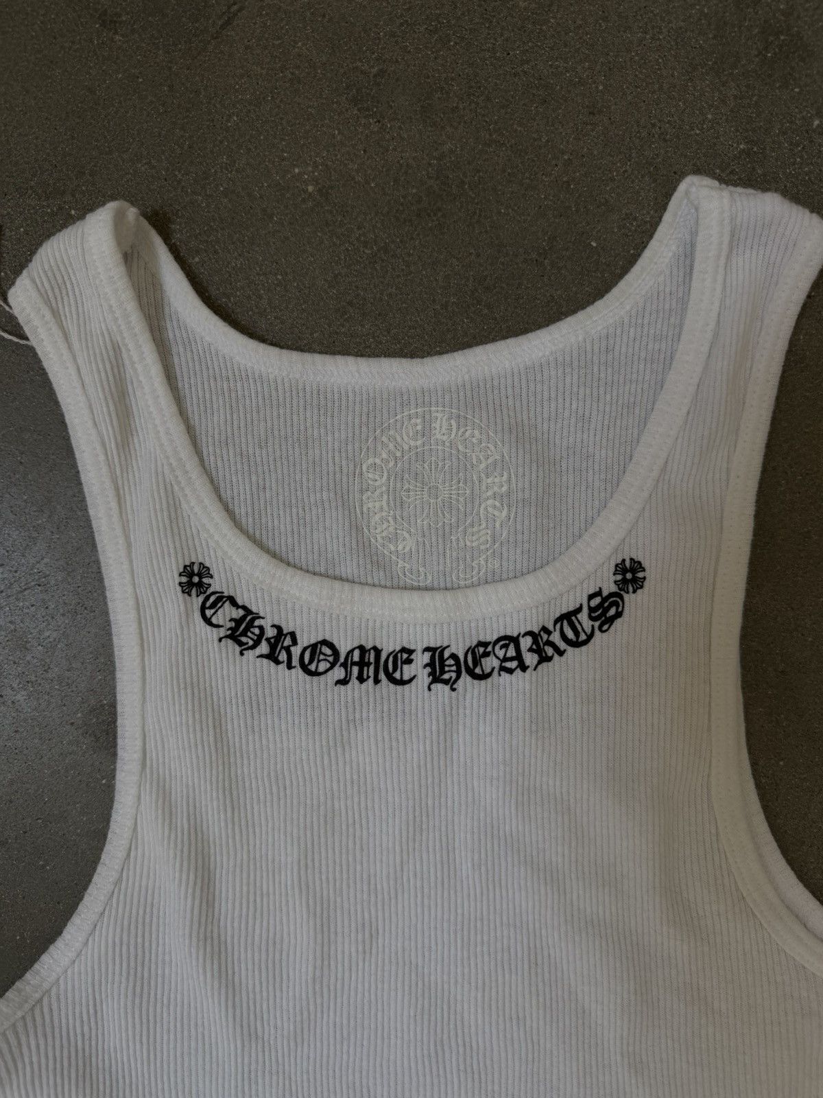 Chrome Hearts Chrome Hearts Love U Tank Top Size US S / EU 44-46 / 1 - 2 Thumbnail