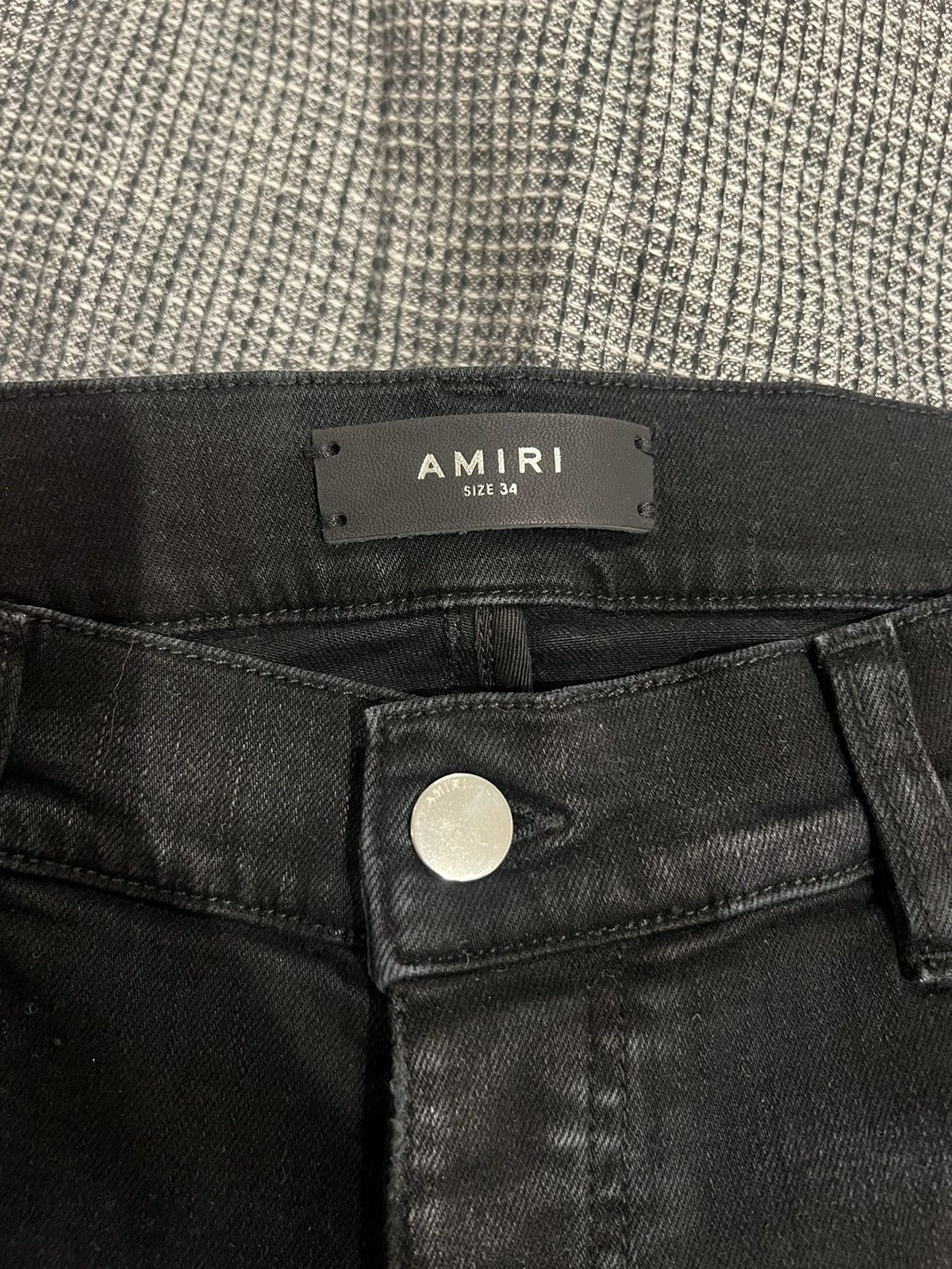 Amiri Amiri Leather Camo MX1 Size US 34 / EU 50 - 8 Thumbnail