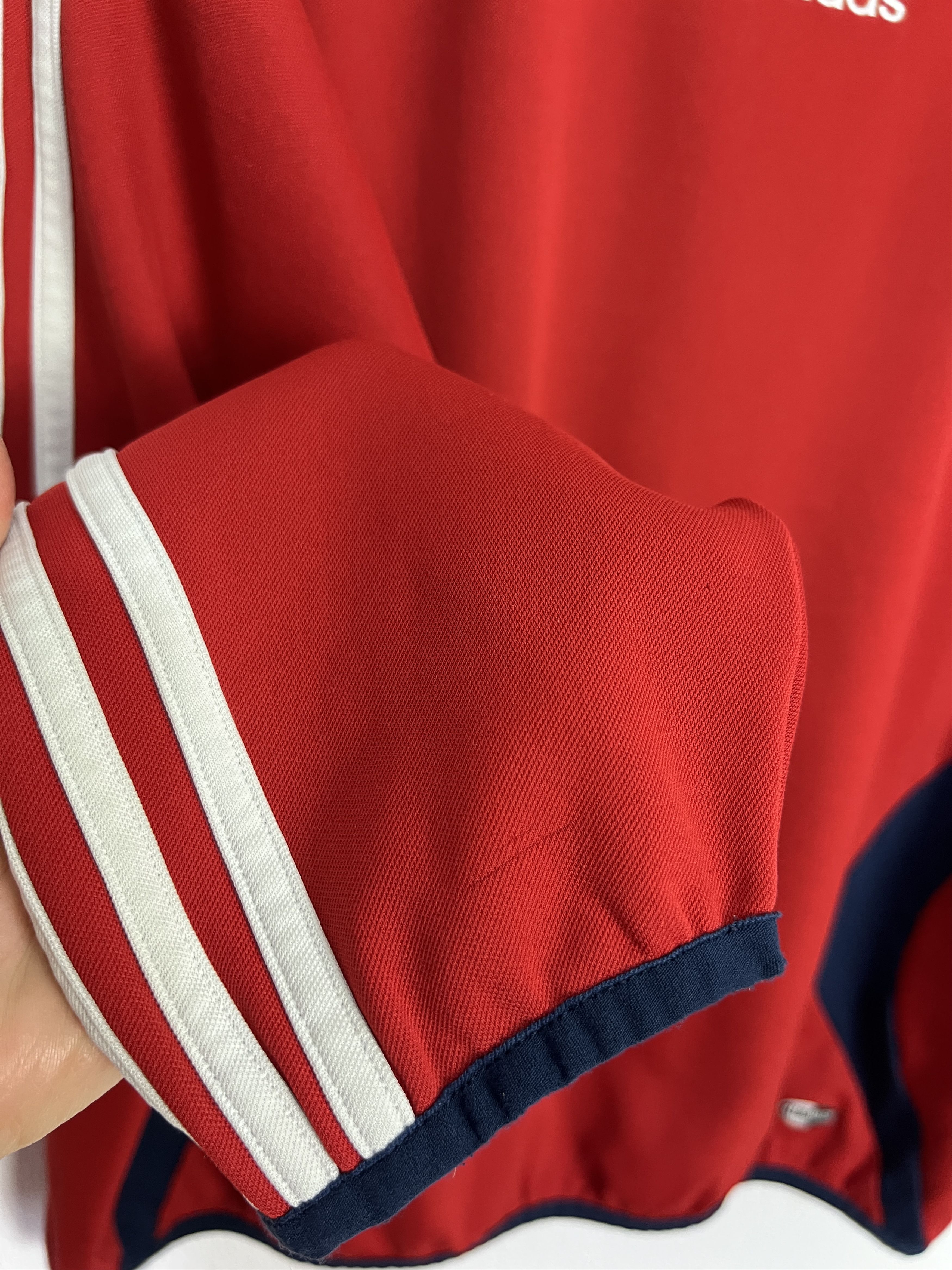 Adidas Vintage Bayern Munich Football Jacket Soccer Track Top Size US L / EU 52-54 / 3 - 7 Thumbnail