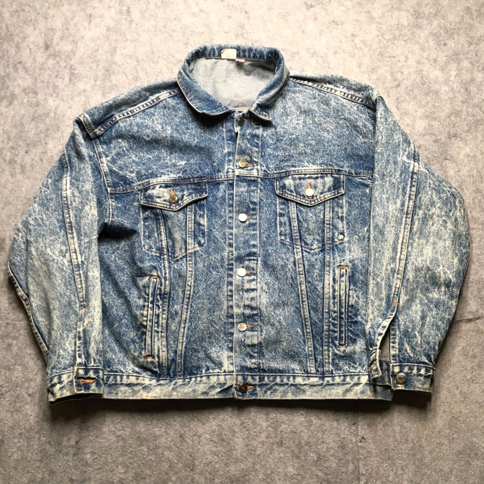 Wilson VINTAGE Wilson Jacket Mens Large L Blue Denim International Tennis Team Jacket Size US L / EU 52-54 / 3 - 3 Thumbnail