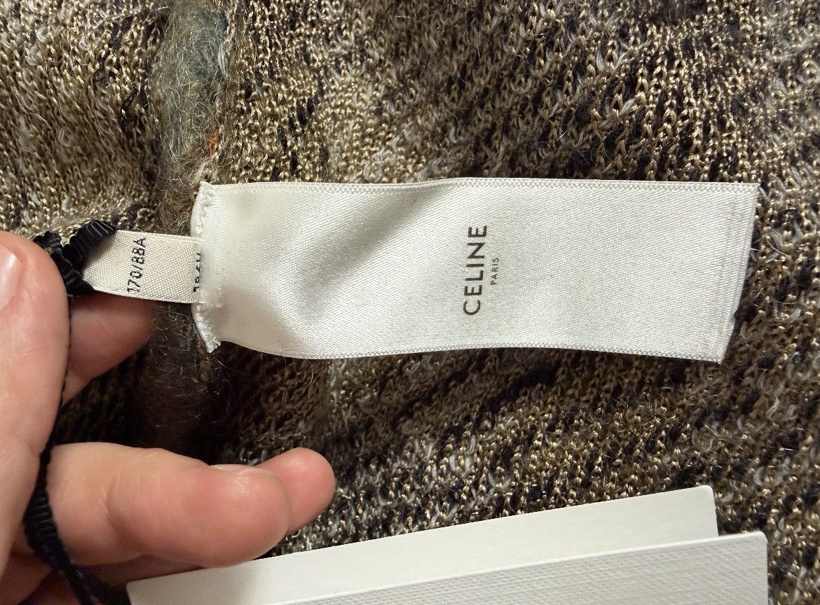Celine FW20 Grounge Mohair Cardigan Size US M / EU 48-50 / 2 - 14 Thumbnail
