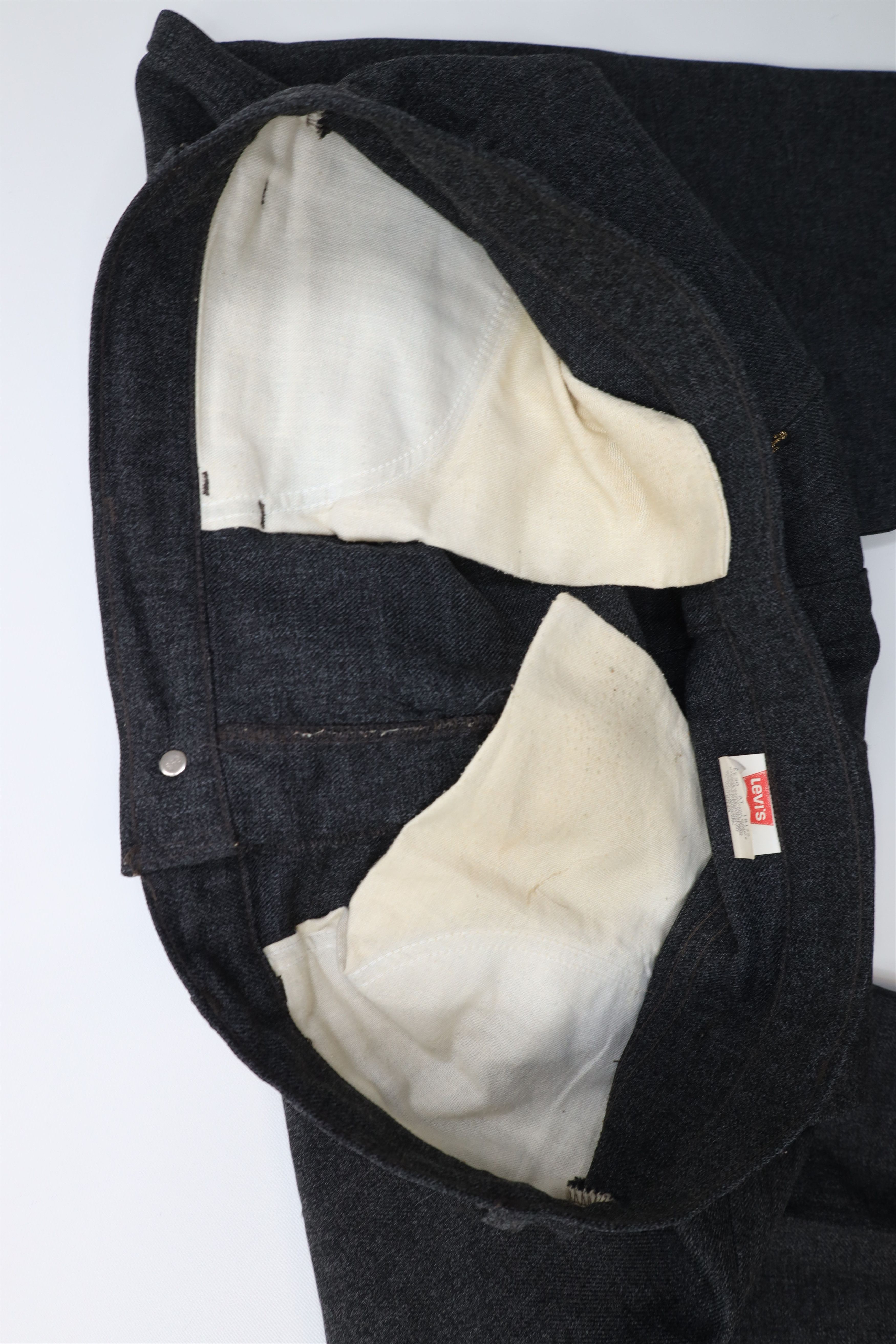 Levi's Vintage 90s Levis Knit Flared Wide Leg Chino Pants Gray USA Size US 38 / EU 54 - 9 Thumbnail