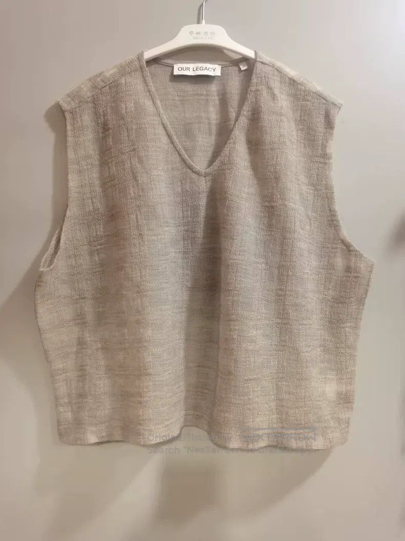 Our Legacy V-neck vest