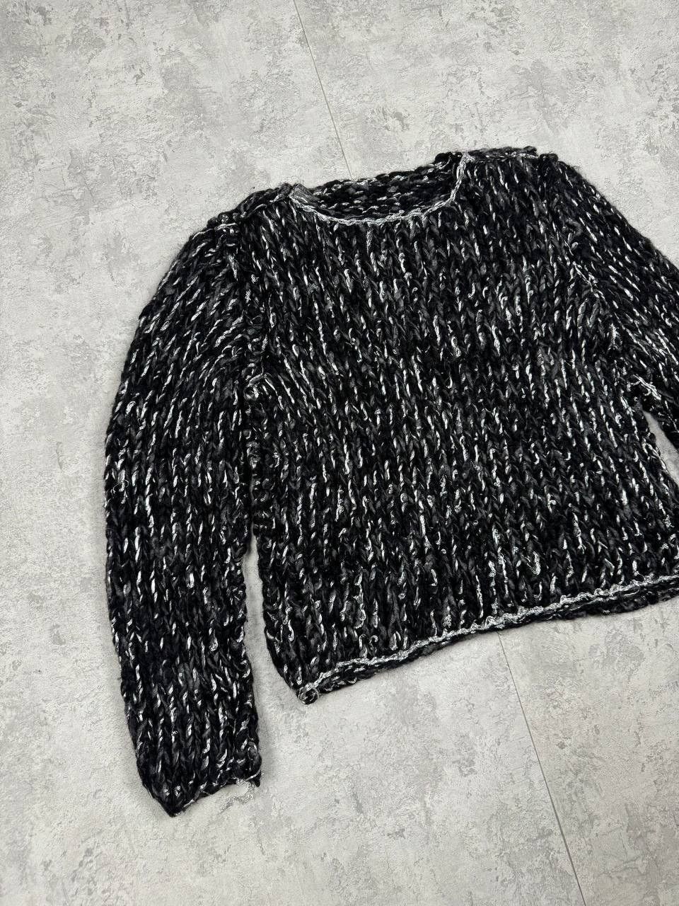 Dolce & Gabbana RARE Dolce & Gabbana Knit Silver Sweater Size M Size M / US 6-8 / IT 42-44 - 2 Thumbnail