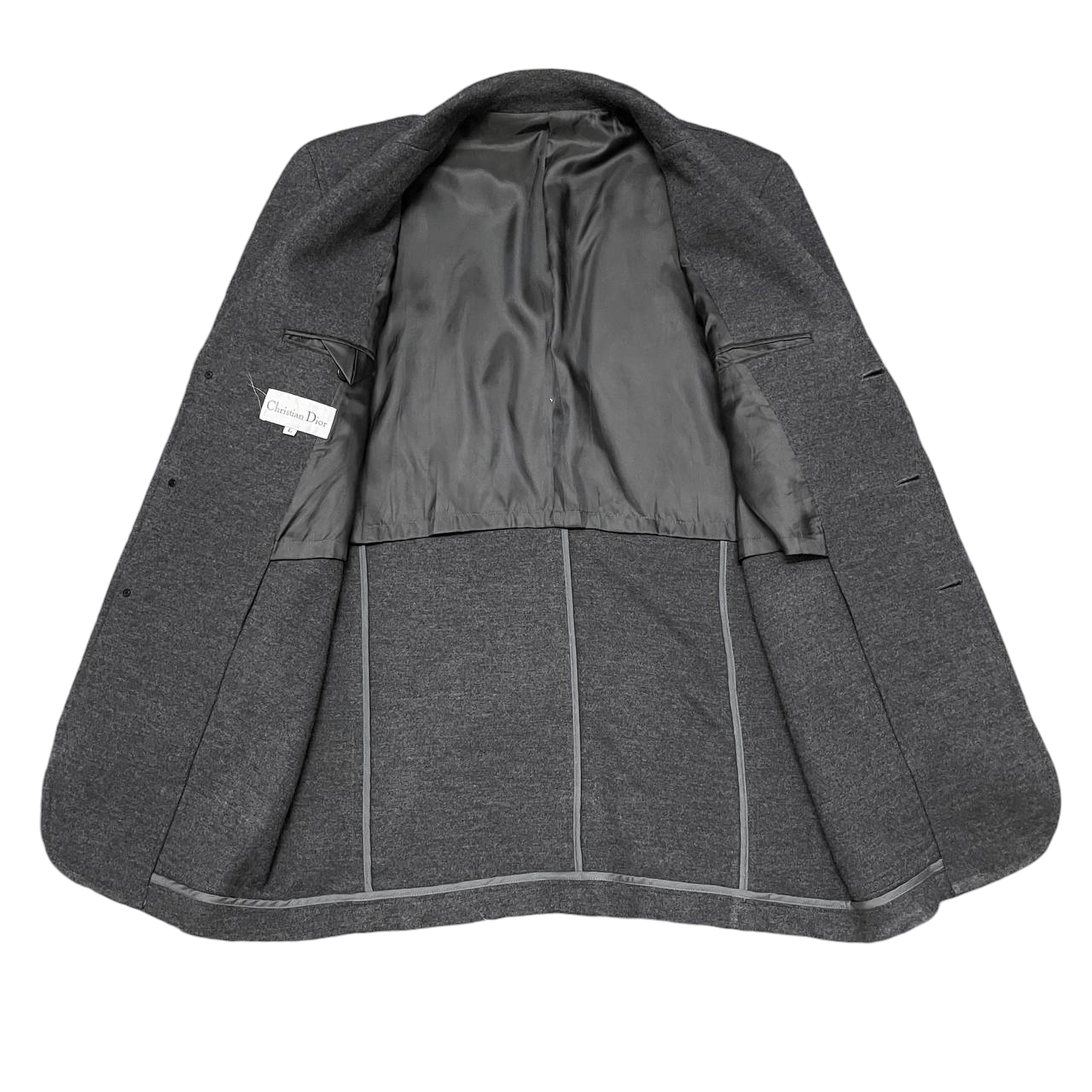 Christian Dior Monsieur Vintage Christian Dior Wool Coat Size US L / EU 52-54 / 3 - 5 Thumbnail