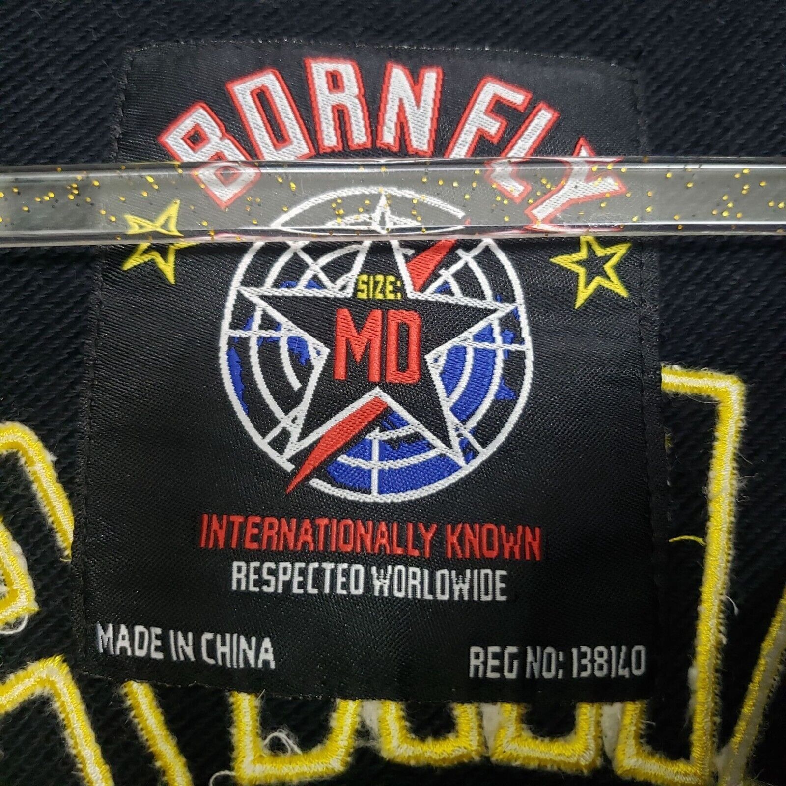 Born Fly Born Fly Bora Bora Embroidered Hoodie Mens Size Medium Full Size US M / EU 48-50 / 2 - 5 Thumbnail