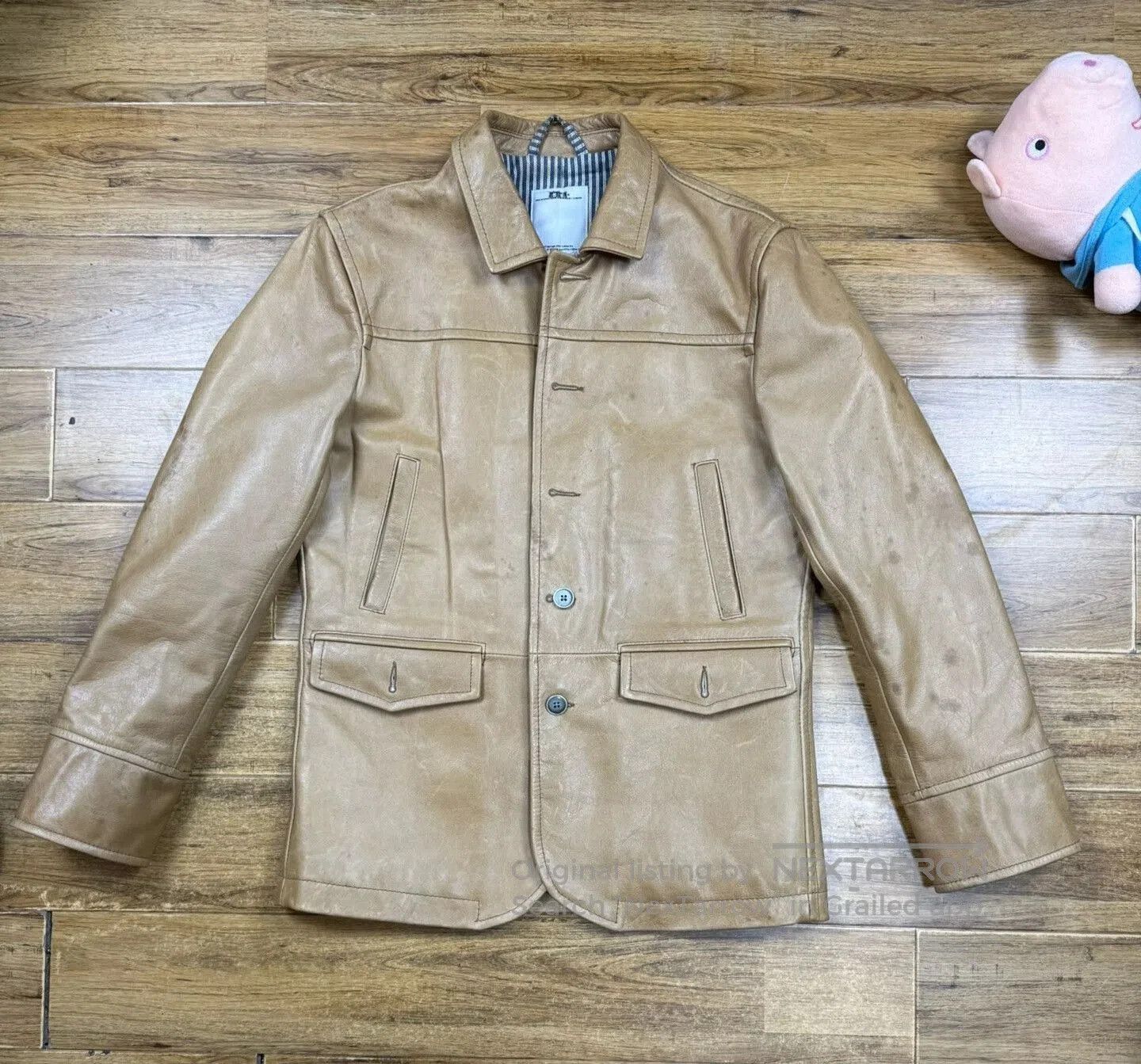 VINNY's Vintage Visvim Men's Leather Jacket. Size US S / EU 44-46 / 1 - 1 Thumbnail