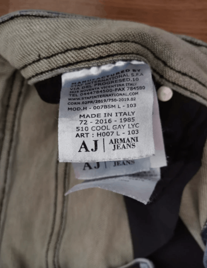 Armani Armani Jeans Size US 33 - 5 Thumbnail