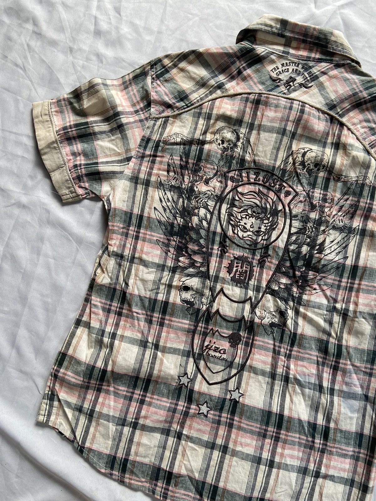 PPFM JIZOST BATSU 2 IN 1 PPFM CASUAL STRIPED BUTTON DOWN SHIRT Size US S / EU 44-46 / 1 - 23 Thumbnail