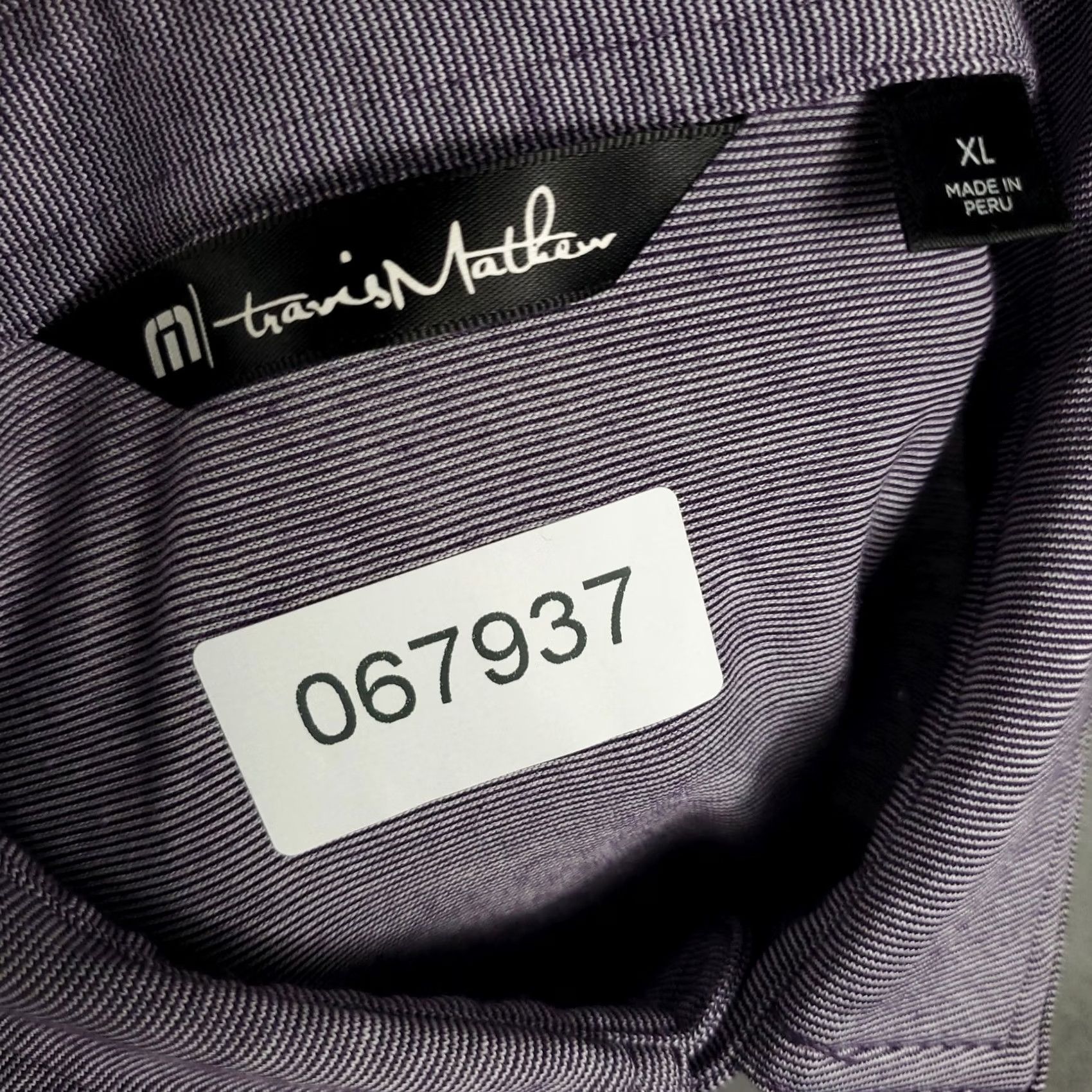 TravisMathew Travis Mathew Polo Shirt Mens XL Purple Golf Casual Short Sleeve Size US XL / EU 56 / 4 - 6 Thumbnail