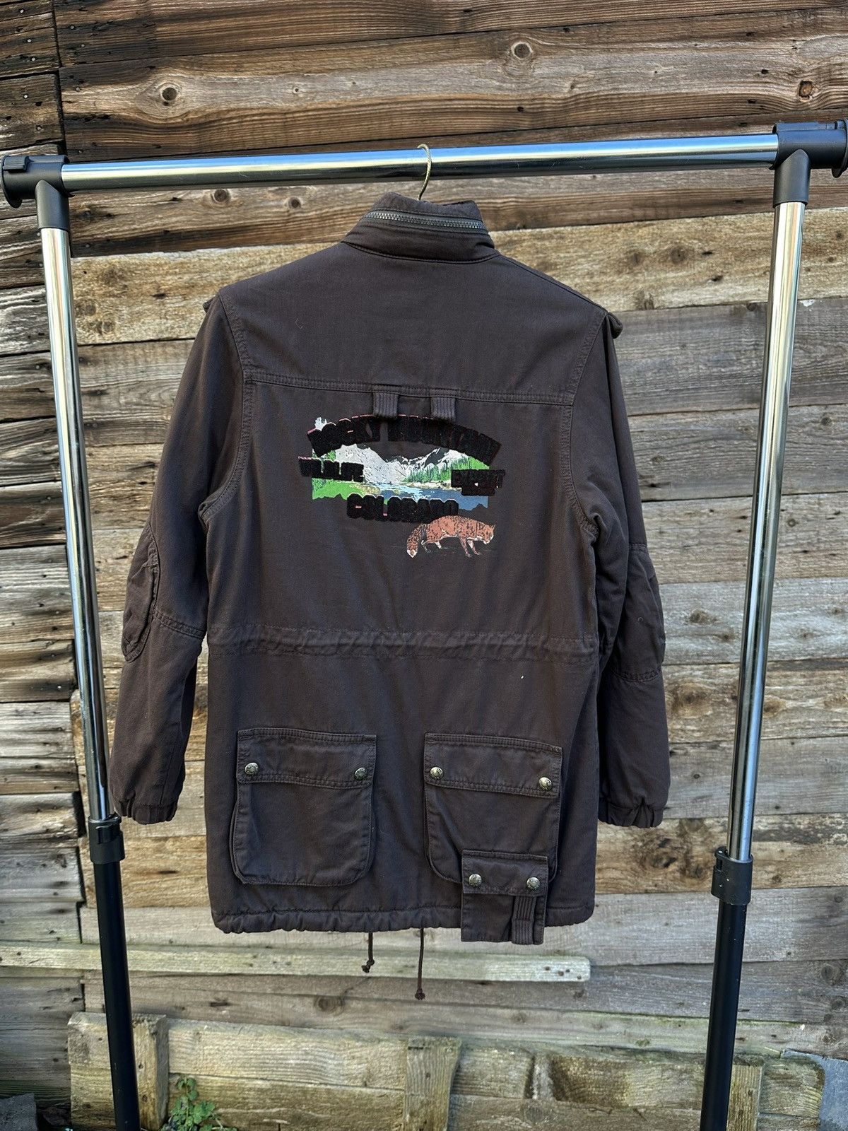 Dolce & Gabbana D&G Rocky Mountain Multipocket Forest Jacket Size US XXS / EU 40 - 3 Thumbnail