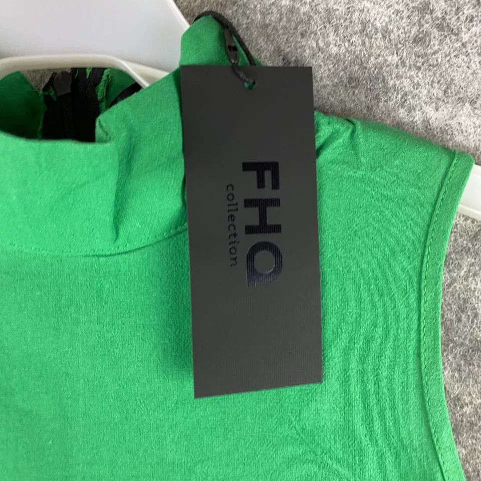 Other FHQ Collection Dress Small Women's NWT Green Long Adults S Size S / US 4 / IT 40 - 3 Thumbnail
