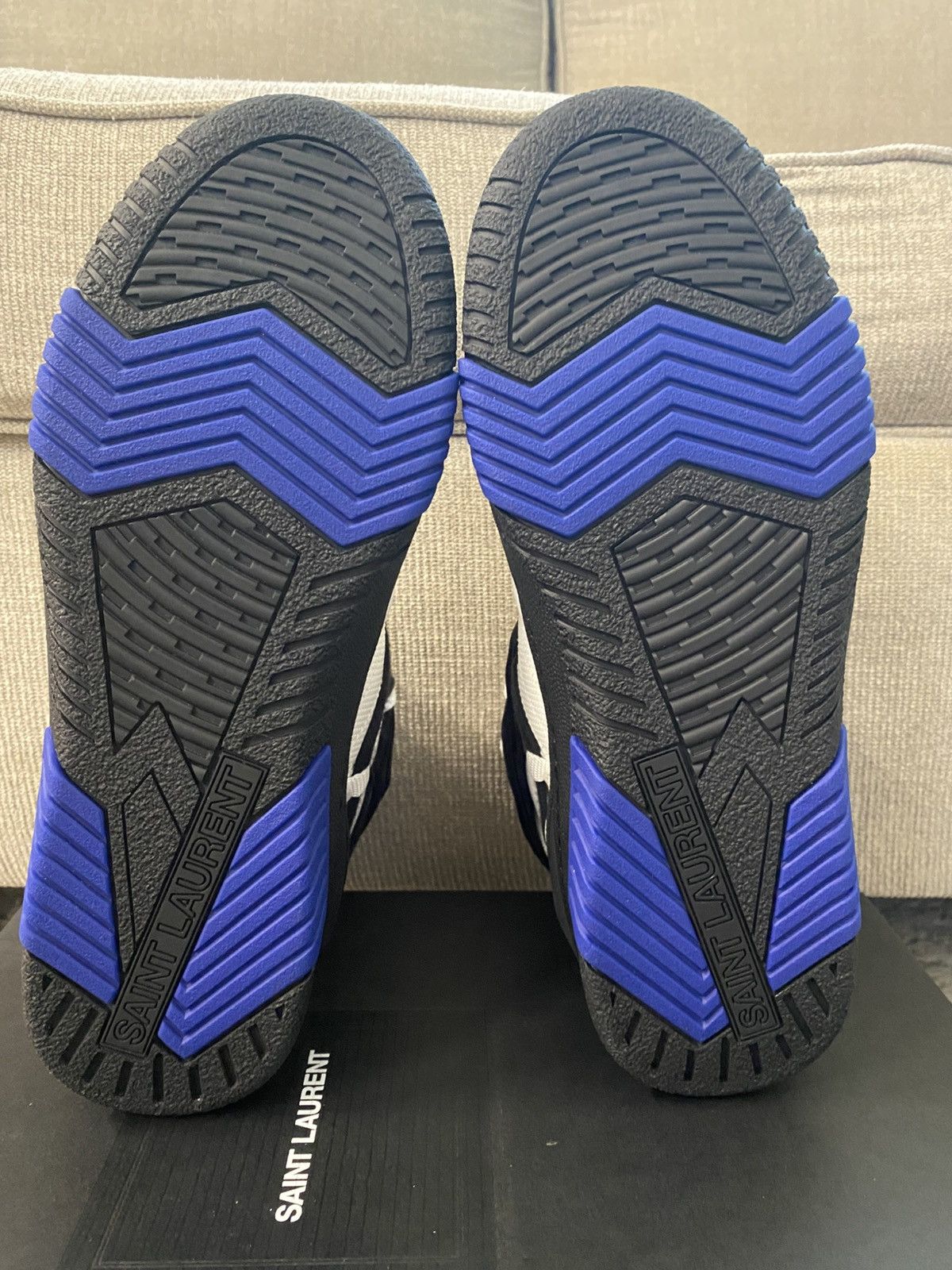 Saint Laurent Paris Saint Laurent - Smith Bandana Sneakers $1195 MSRP Size US 9 / EU 42 - 10 Thumbnail