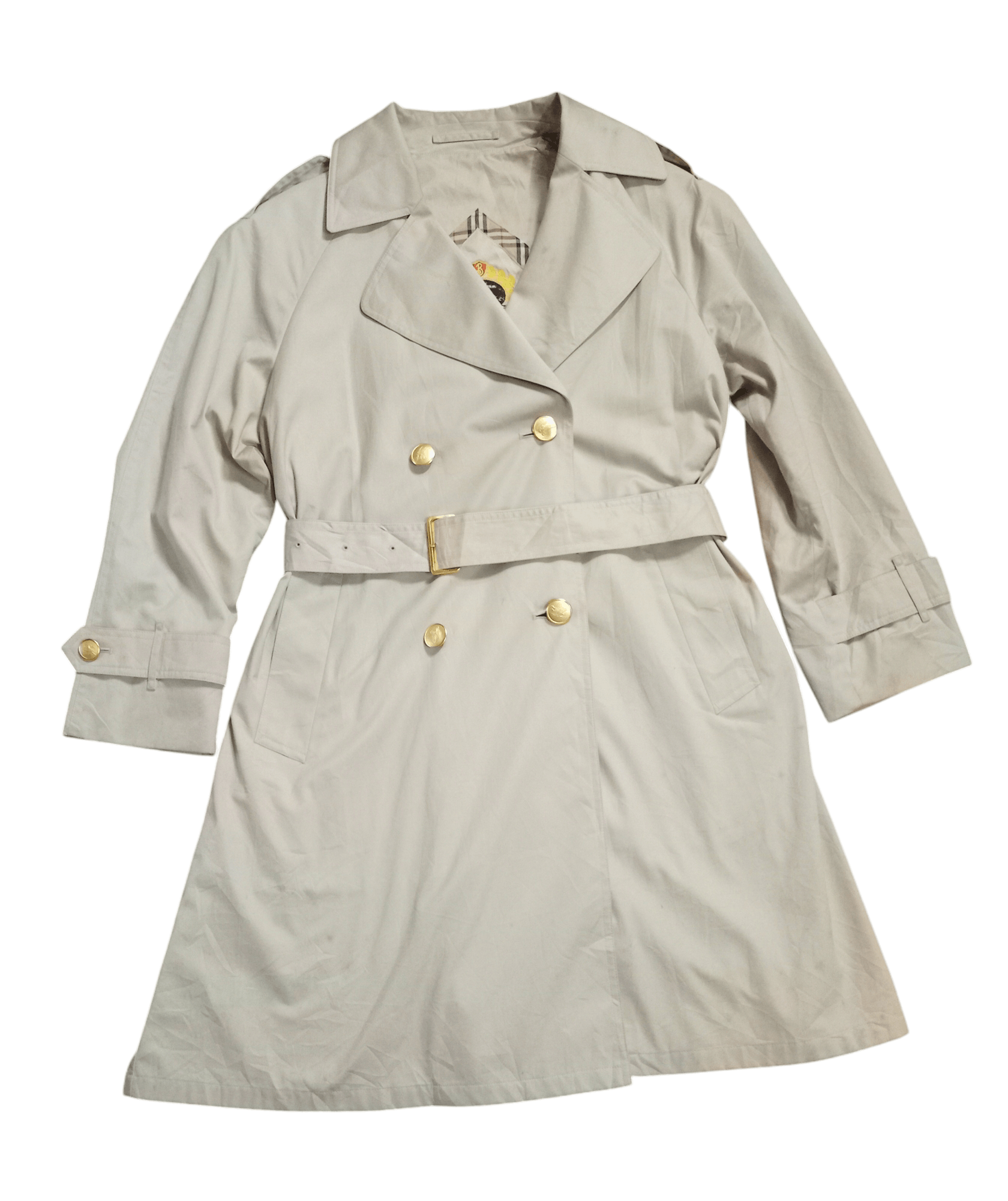 Burberry × Japanese Brand VINTAGE 🔥 BURBERRY RAIN JACKET Size S / US 4 / IT 40 - 1 Thumbnail