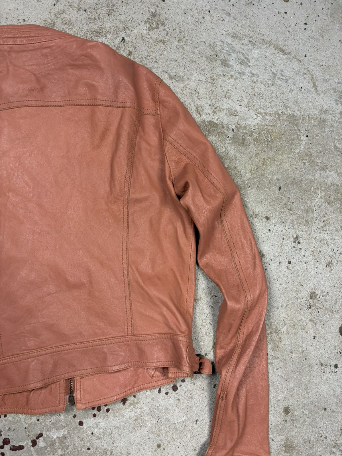 Dolce & Gabbana 2003 Dolce & Gabbana Leather Utility Army Military Jacket Size M / US 6-8 / IT 42-44 - 17 Thumbnail