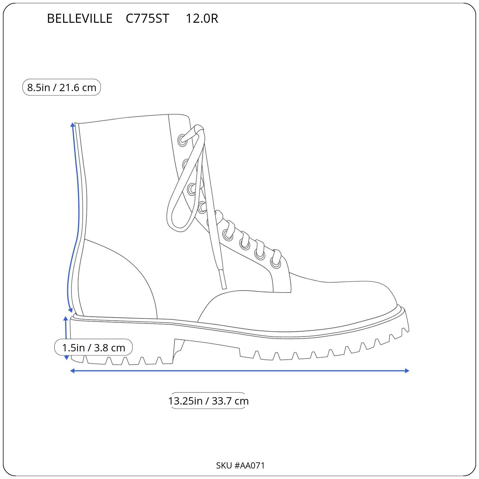 Belleville Belleville ST 600g Insulated Waterproof Boot - Mens Coyote 1 Size US 12 / EU 45 - 3 Thumbnail