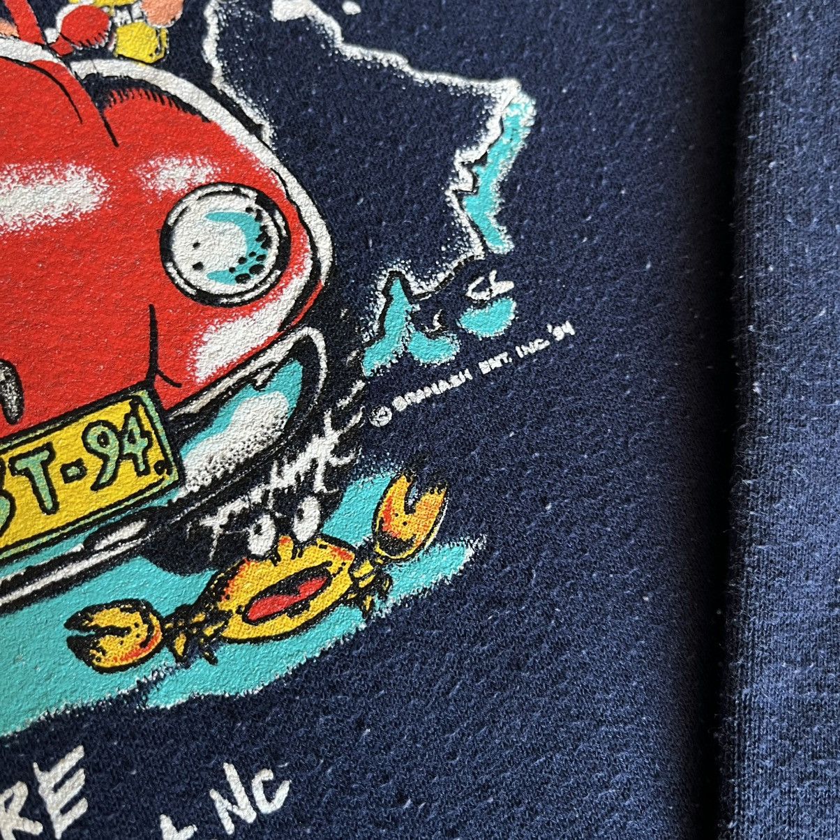 Band Tees × Vintage Vintage 1990s Brew Thru Outer Banks NC Crewneck Sweatshirt Size US M / EU 48-50 / 2 - 5 Thumbnail