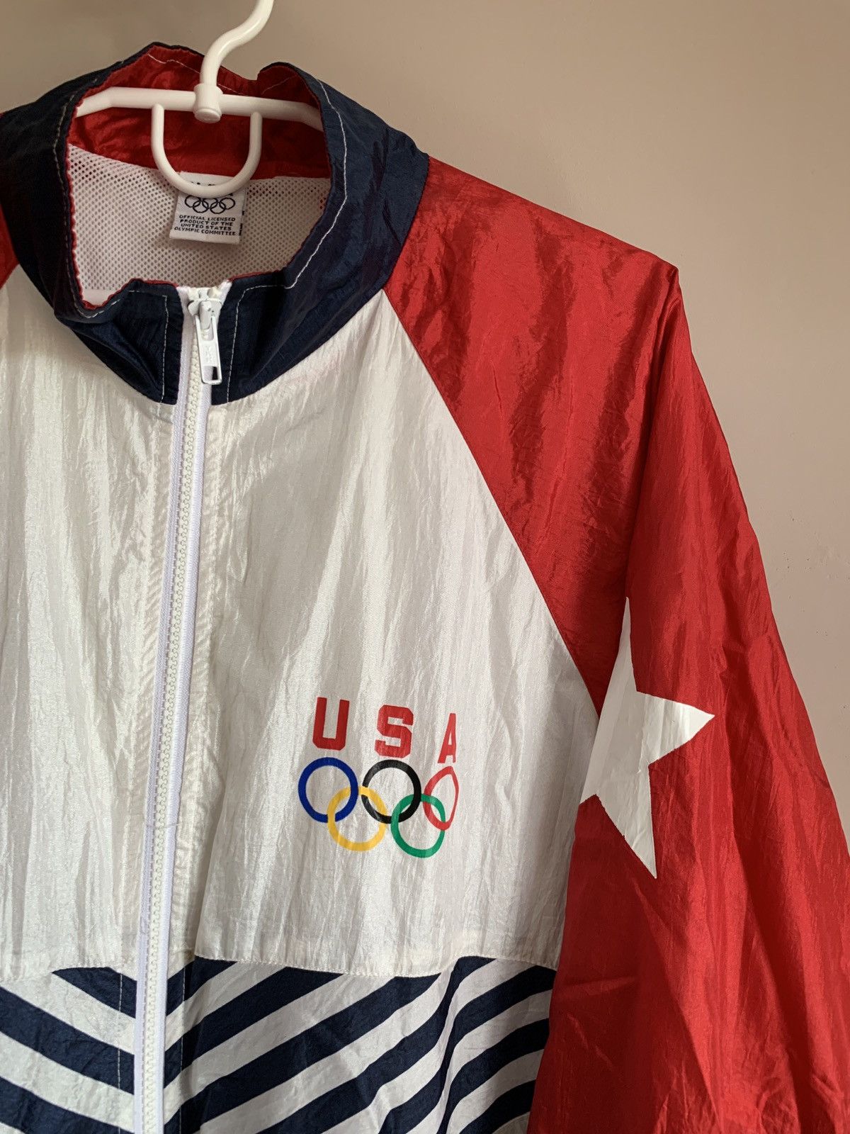 USA Olympics USA Olympics Vintage Zip Jacket Retro Size Medium Size US M / EU 48-50 / 2 - 4 Thumbnail