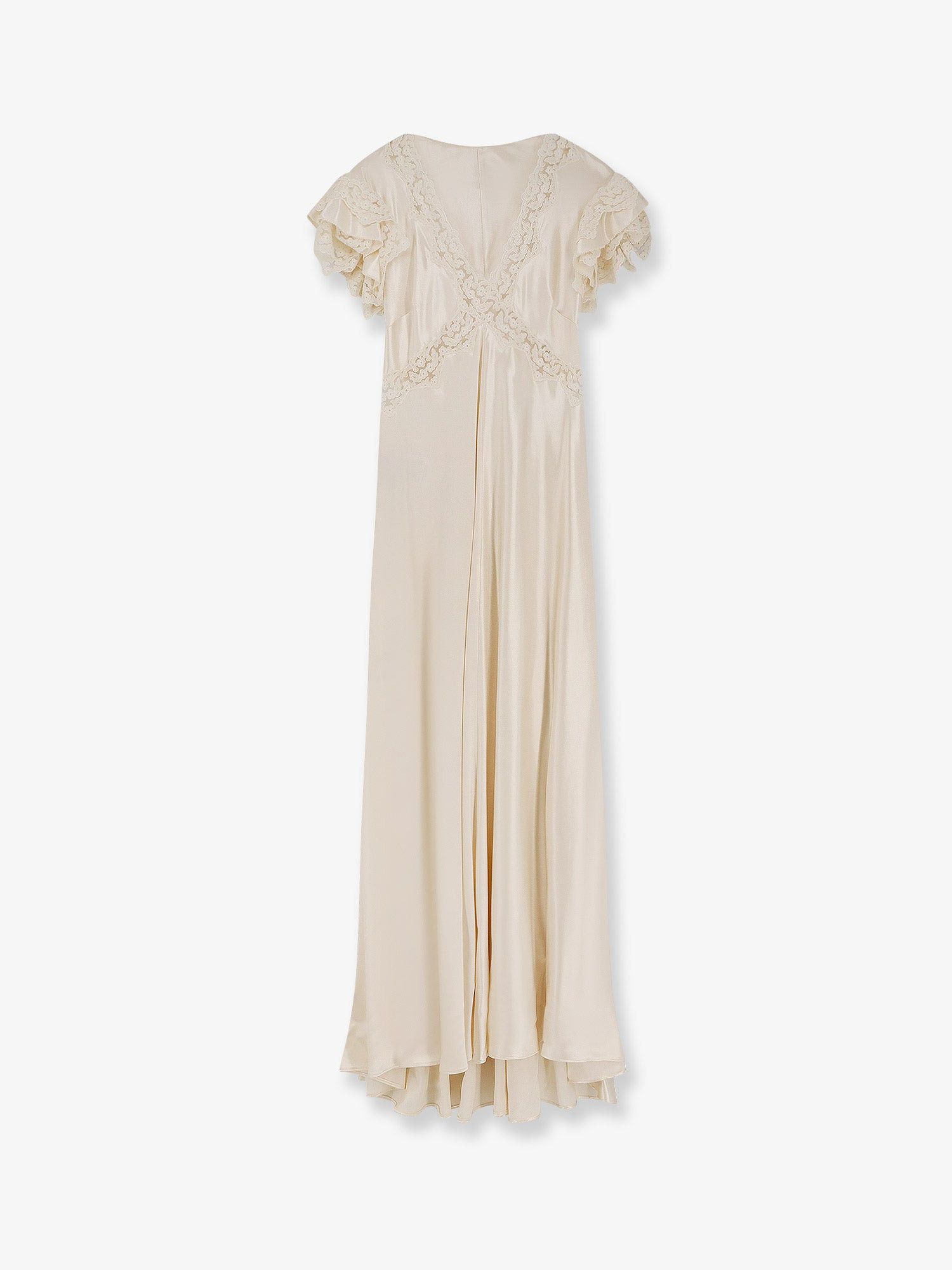 Alberta Ferretti Viscose Long Dress Size M / US 6-8 / IT 42-44 - 1 Thumbnail