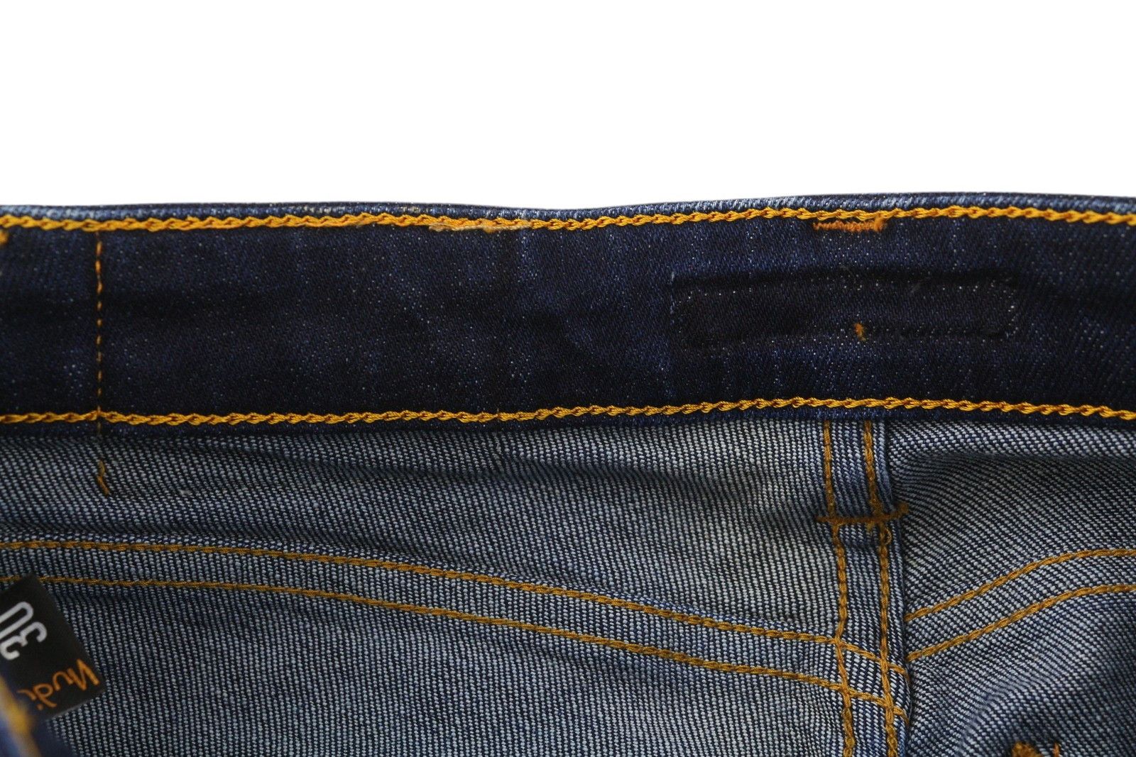 Nudie Jeans SKINNY LIN W27 Washed Denim Blue Zip Shorts 83833 Size 27" / US 4 / IT 40 - 9 Thumbnail