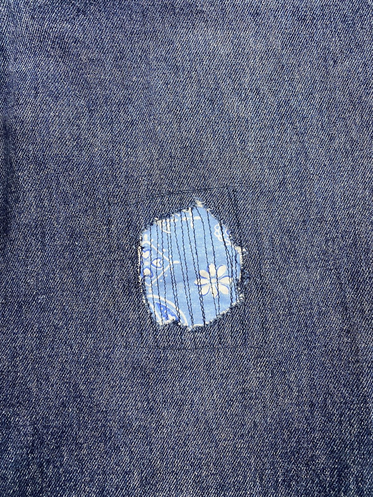 Blue Blue Japan Betty’s Blue by Shinji Abe Flare Denim Size 29" - 16 Thumbnail