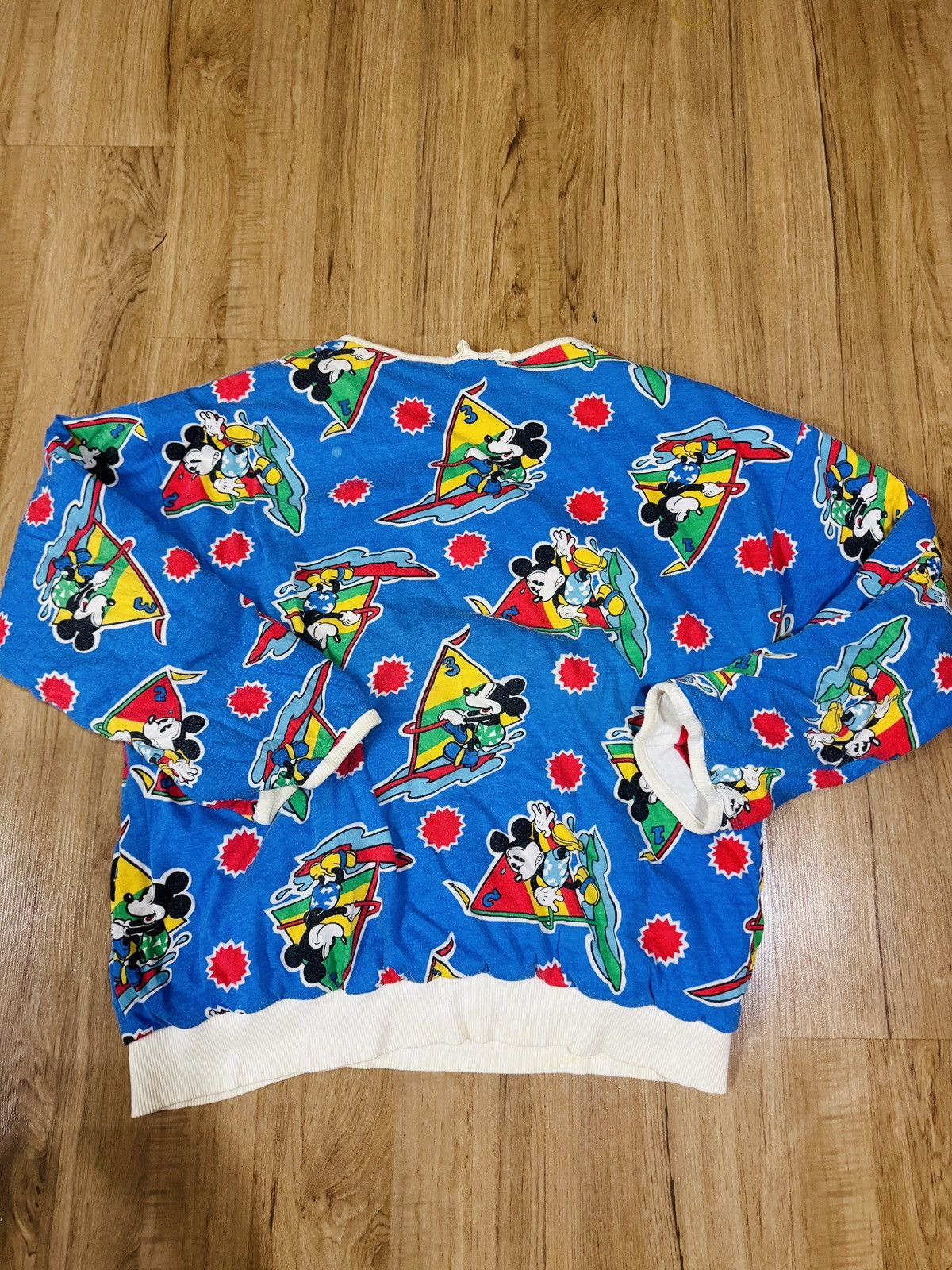 Mickey Mouse × Vintage Vintager reversible mickey sweatshirt 241 Size US L / EU 52-54 / 3 - 6 Thumbnail
