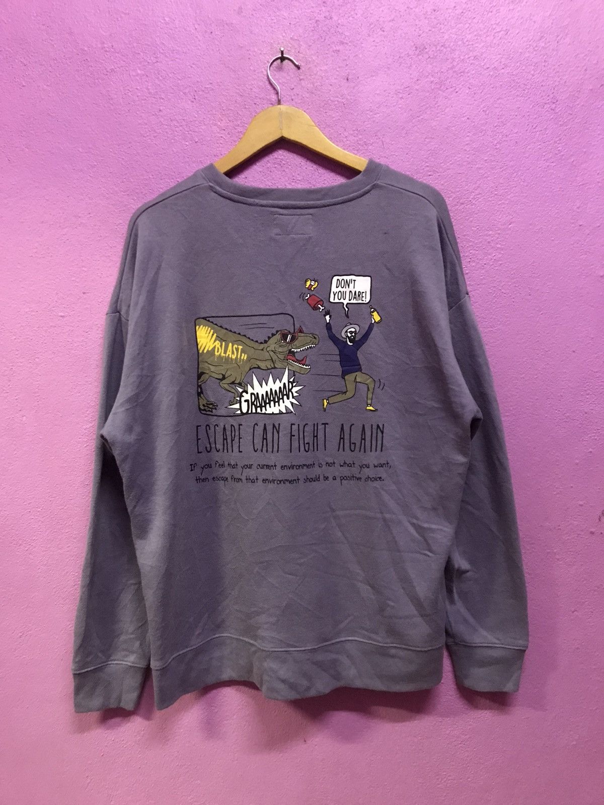 Japanese Brand Sucka Cartoon Sweatshirts Size L Size US L / EU 52-54 / 3 - 1 Thumbnail