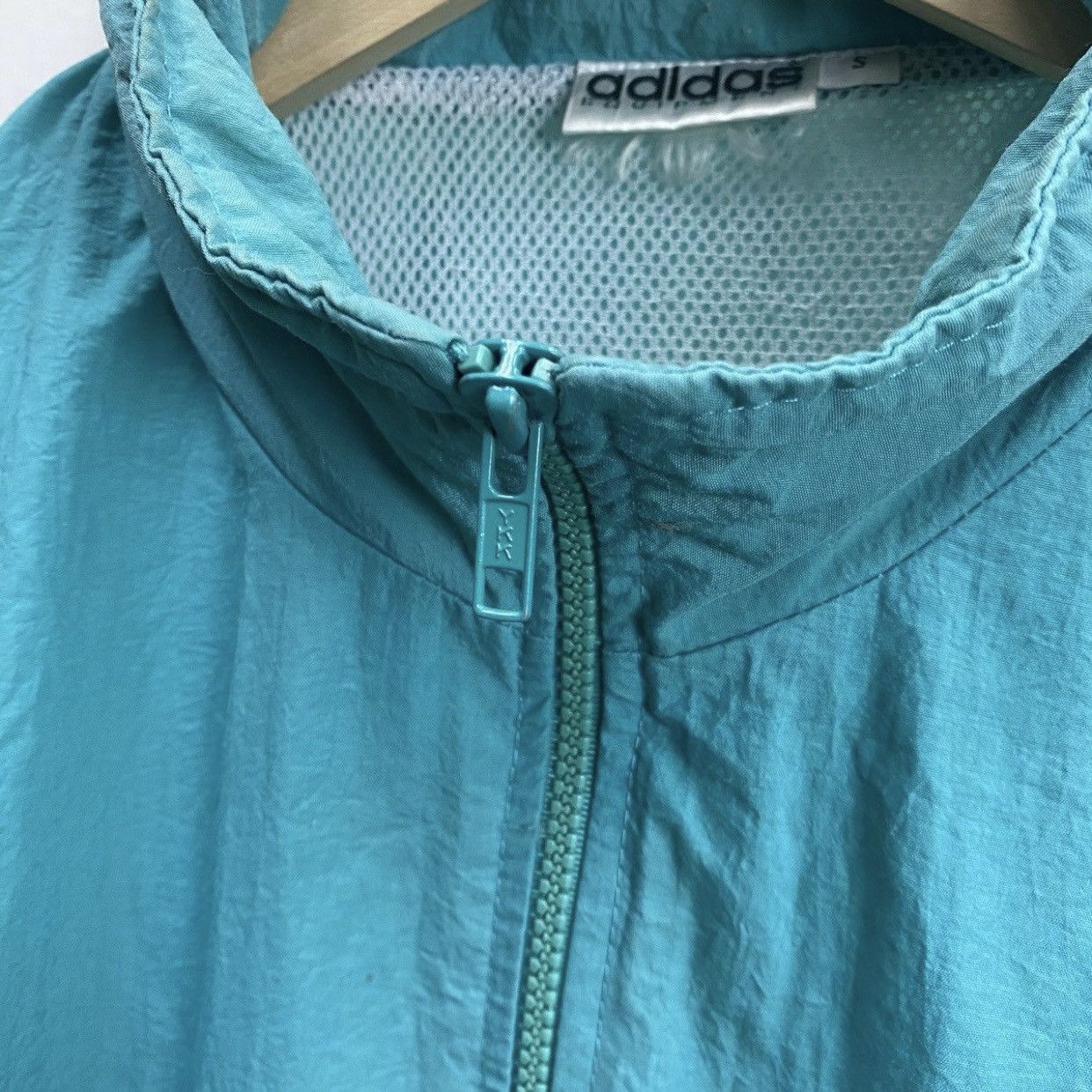 Adidas × Vintage Vintage 90s Adidas Equipment Rain Light Jacket Size S Oversz Size US M / EU 48-50 / 2 - 10 Thumbnail