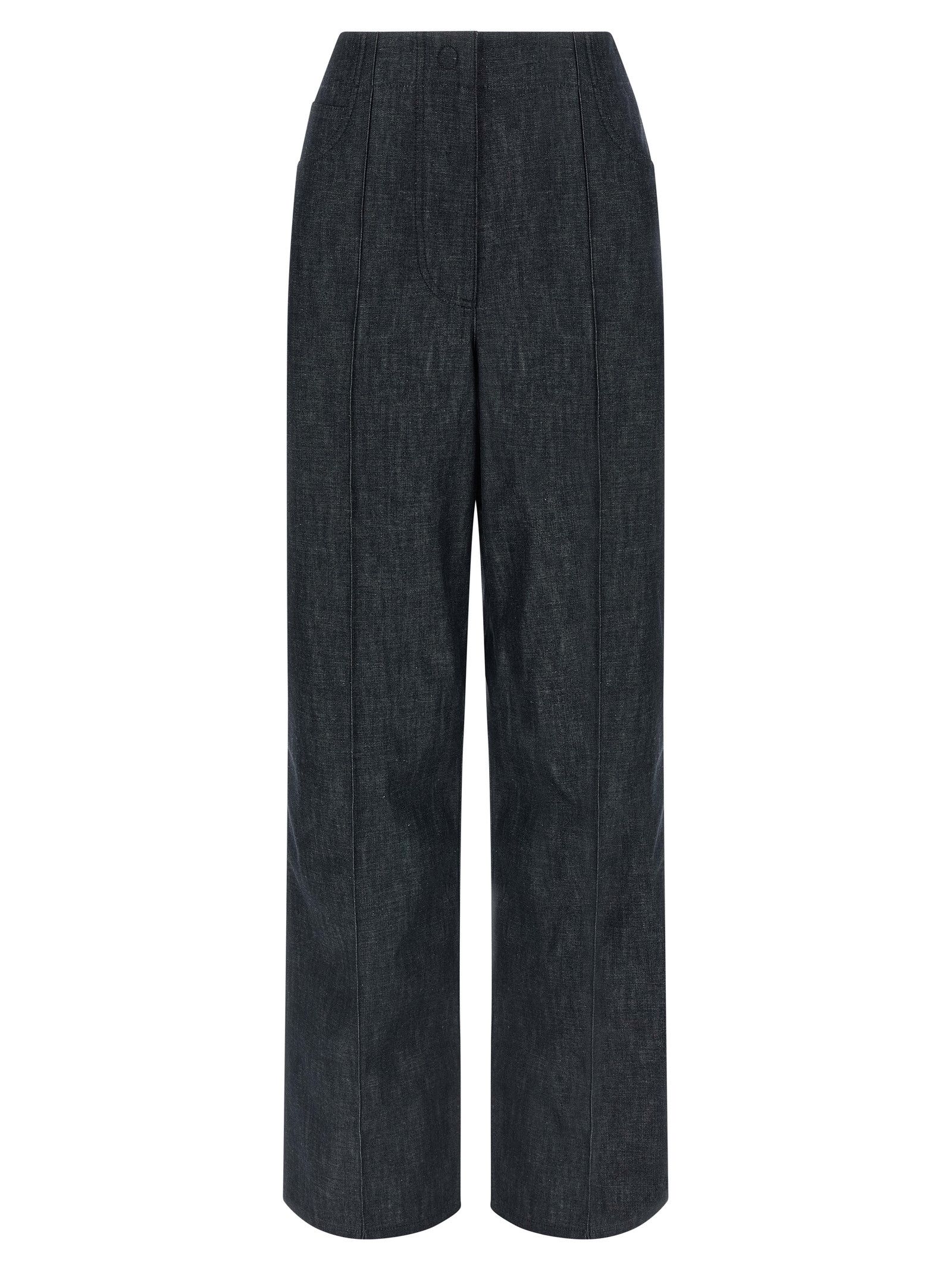 'Fendi Roma' Patch Jeans