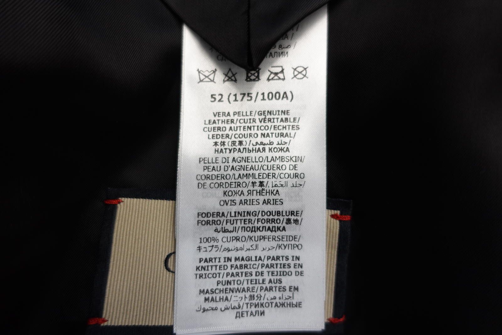 Gucci Gucci GG Leather Bomber Jacket in Black Size US L / EU 52-54 / 3 - 9 Thumbnail