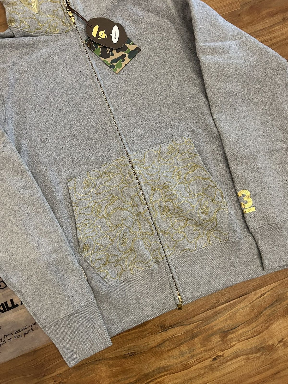 Bape NEW Bape 23rd Anniversary Shark Full Zip Hoodie Size US S / EU 44-46 / 1 - 2 Thumbnail