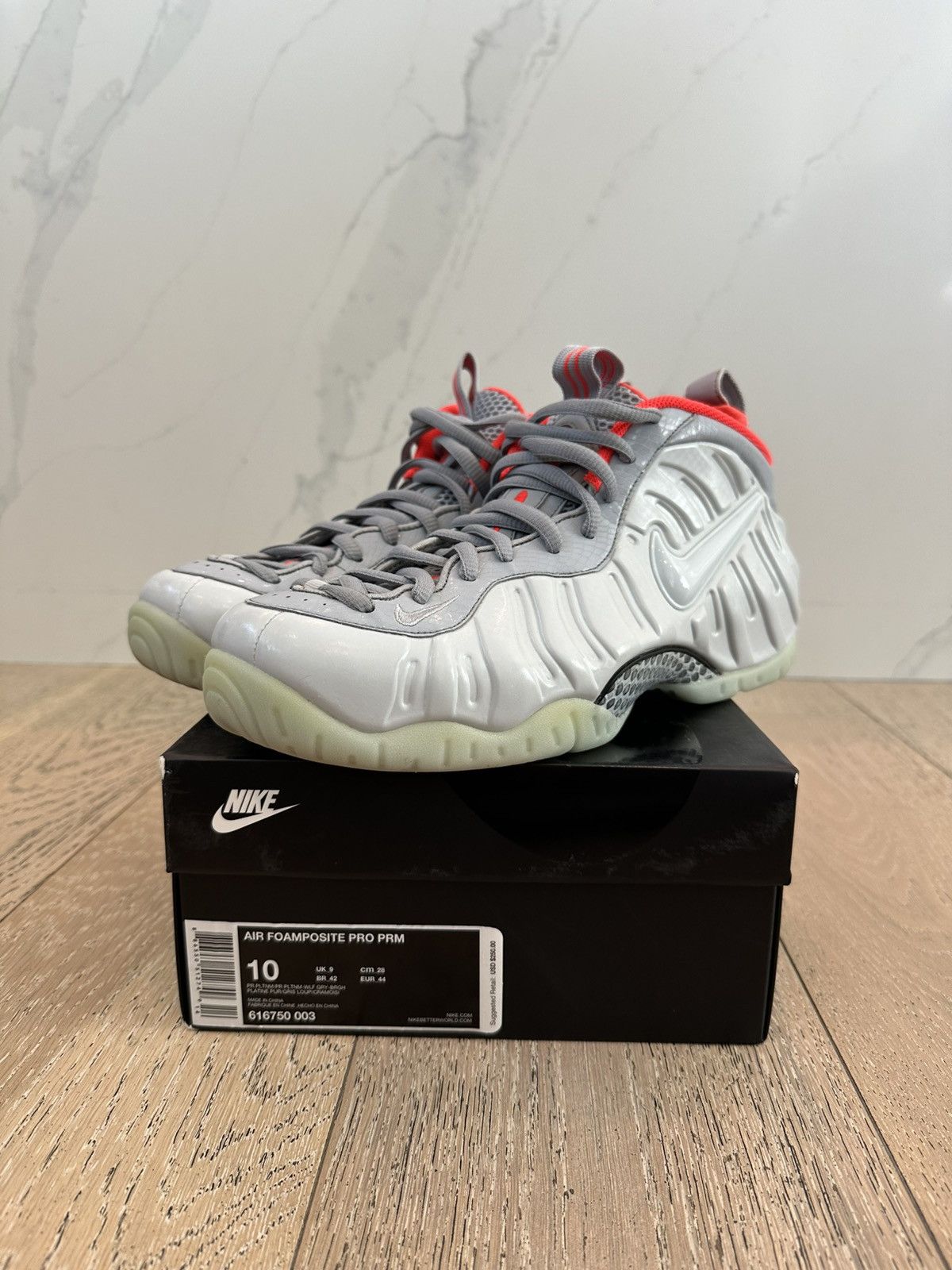 Nike Air Foamposite Pro Pure Platinum