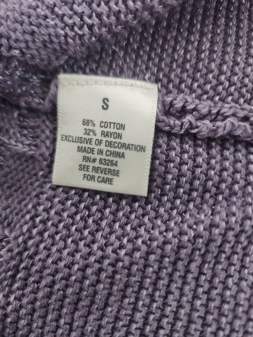Other Dressbarn Purple Cardigan Size XS / US 0-2 / IT 36-38 - 7 Thumbnail