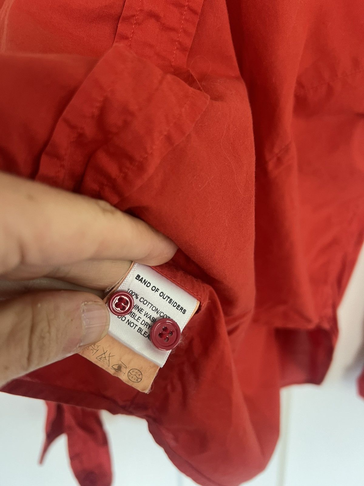 Band Of Outsiders Band of Outsiders Button-Up Shirt Size 5 (XL) Size US XL / EU 56 / 4 - 4 Thumbnail