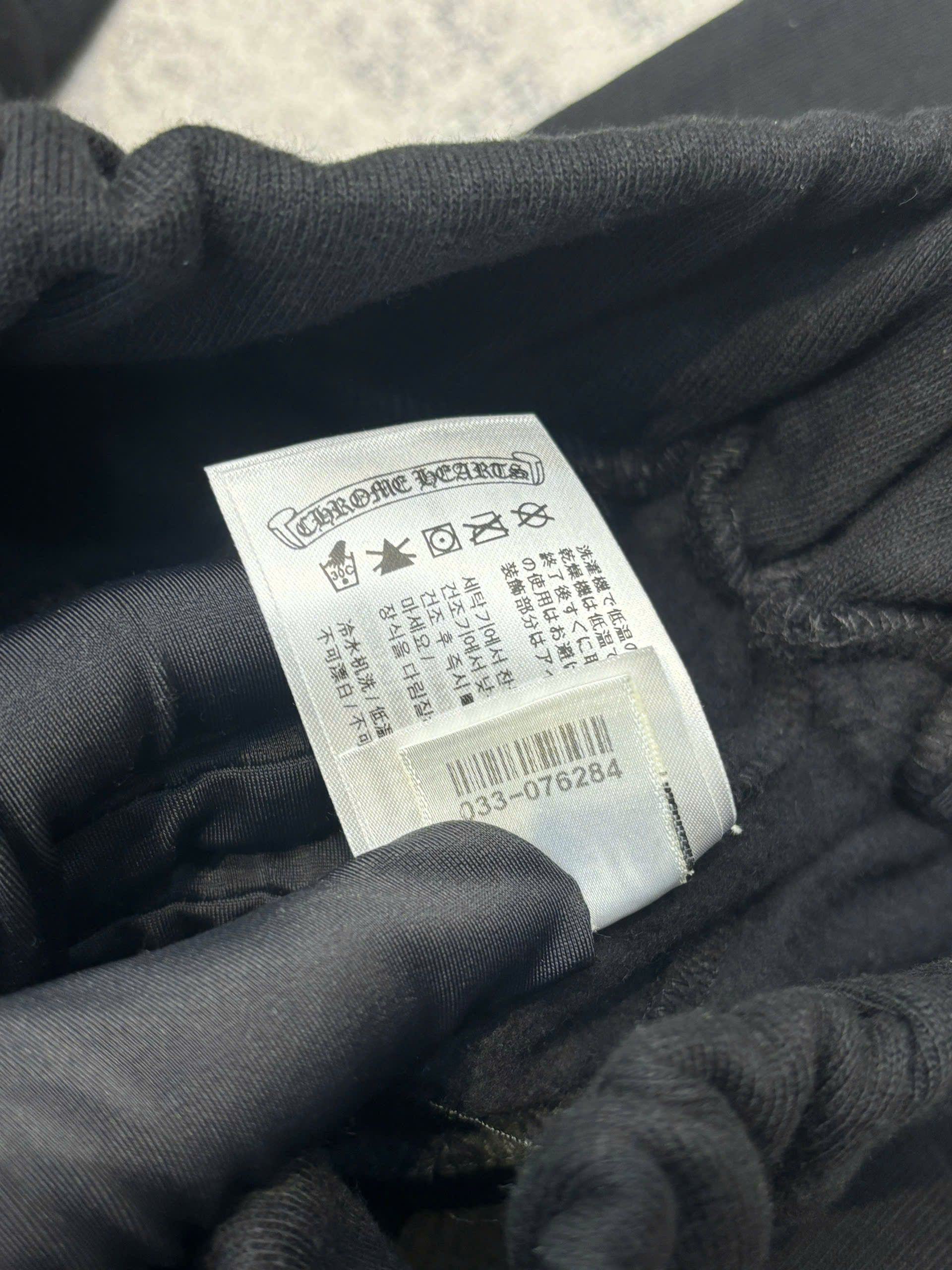 Chrome Hearts CHROME HEARTS Horseshoe Blue Print Sweatpants BLACK Size US 29 - 12 Thumbnail