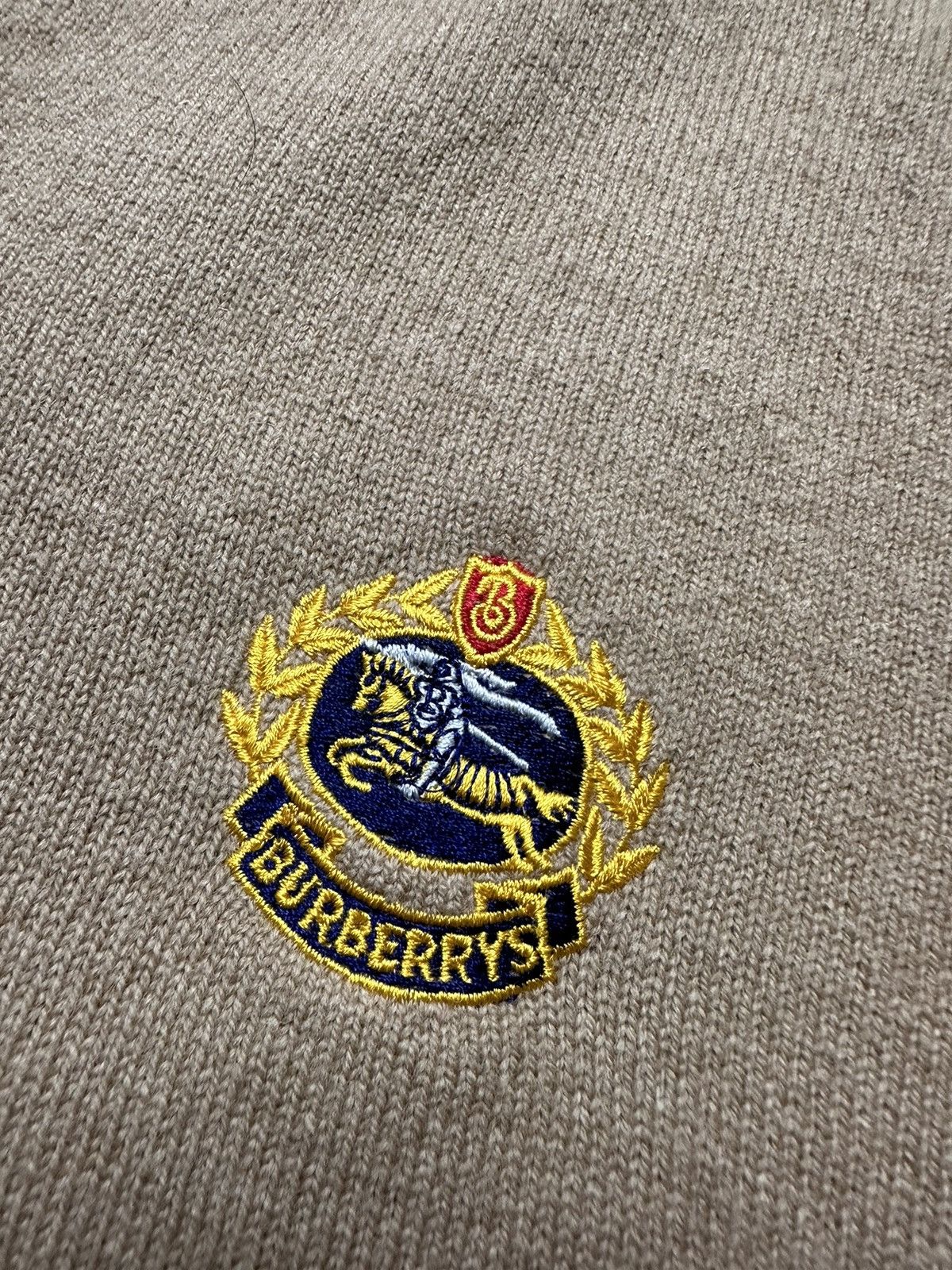 Burberry × Vintage Vintage Burberrys sweater size M rare logo Size US M / EU 48-50 / 2 - 5 Thumbnail
