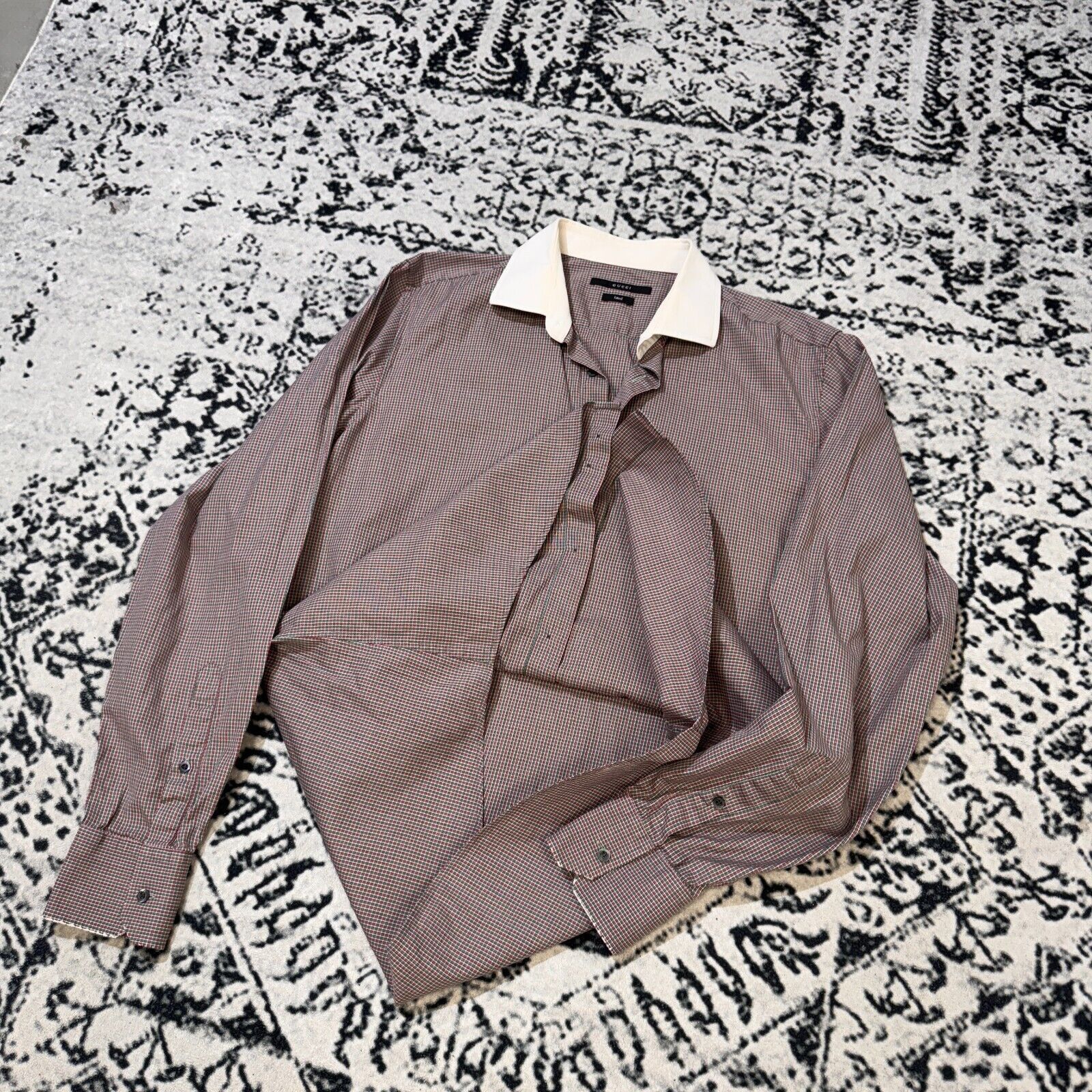 Gucci × Vintage Vintage Gucci Green Red Coton Shirt Size 42 IT Tom Ford 90s Size US L / EU 52-54 / 3 - 7 Thumbnail