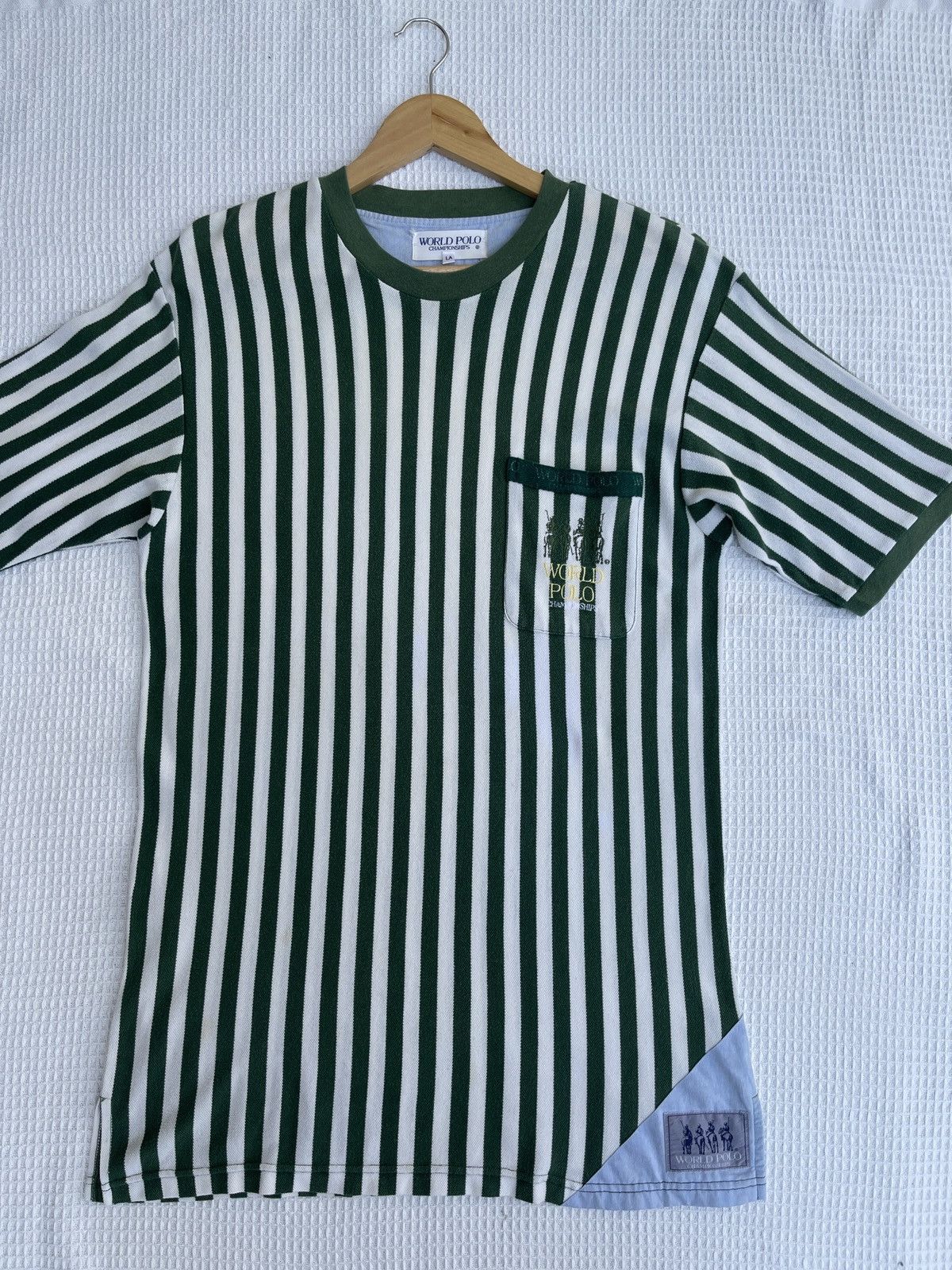 Ralph Lauren Last Drop🔥Vtg POLO RALPH LAUREN World Polo Championship Tee Size US M / EU 48-50 / 2 - 9 Thumbnail