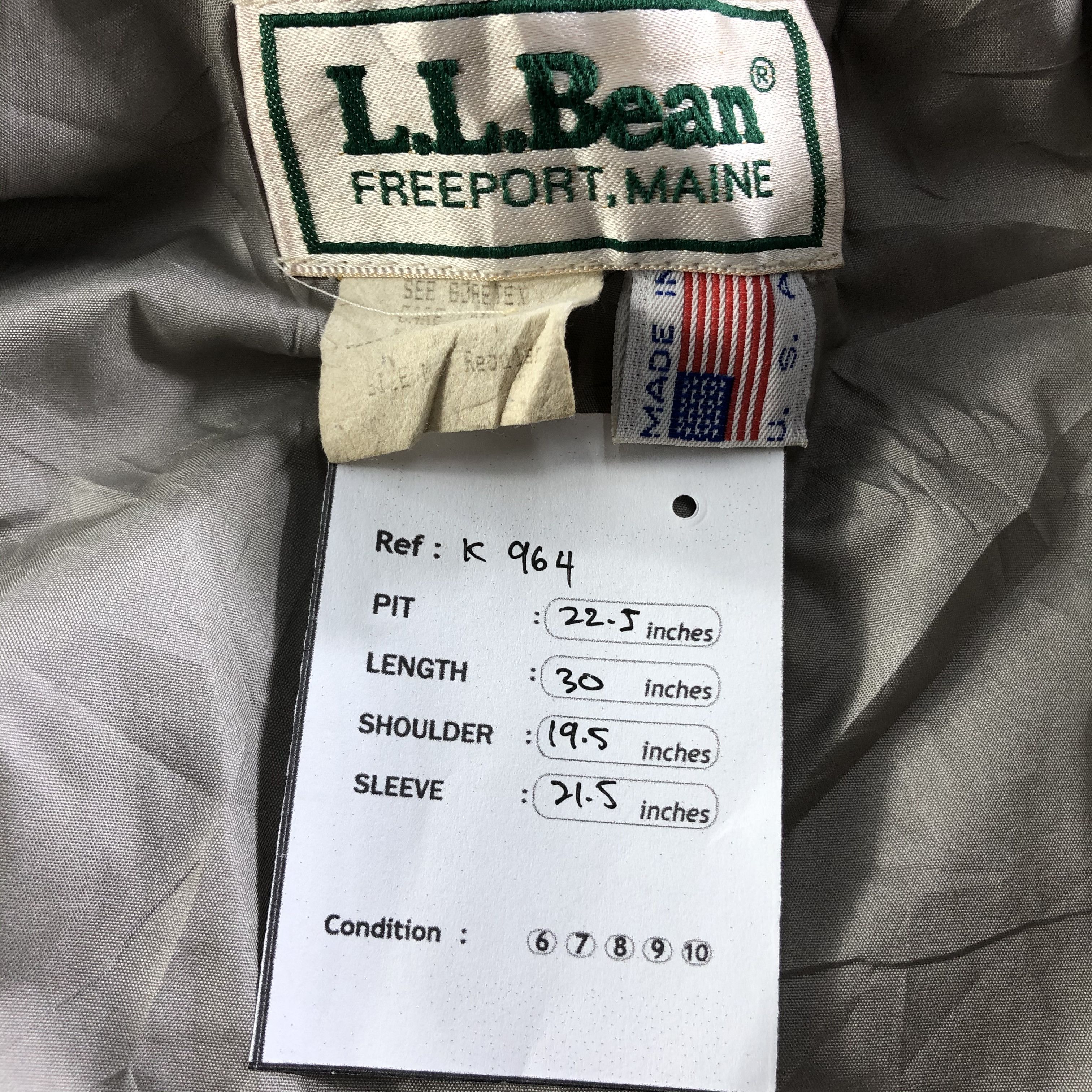 L.L. Bean Vintage L.L Bean Goretex Windbreaker Jacket Multi Pocket Size US M / EU 48-50 / 2 - 6 Thumbnail