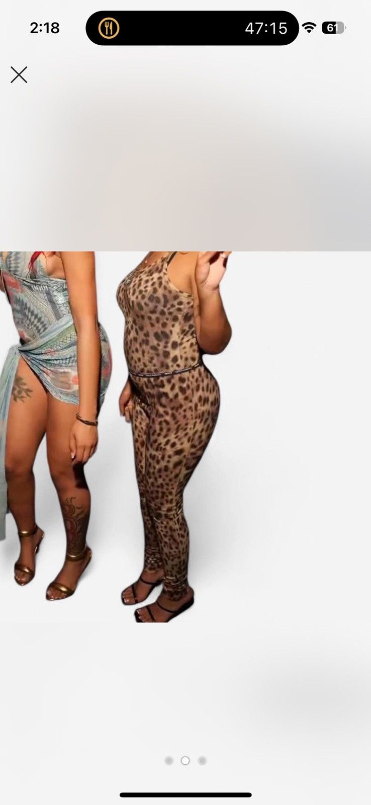 Dolce & Gabbana × SKIMS Skims x Dolce & Gabbana Tank top & Leggings Size XS / US 0-2 / IT 36-38 - 2 Thumbnail