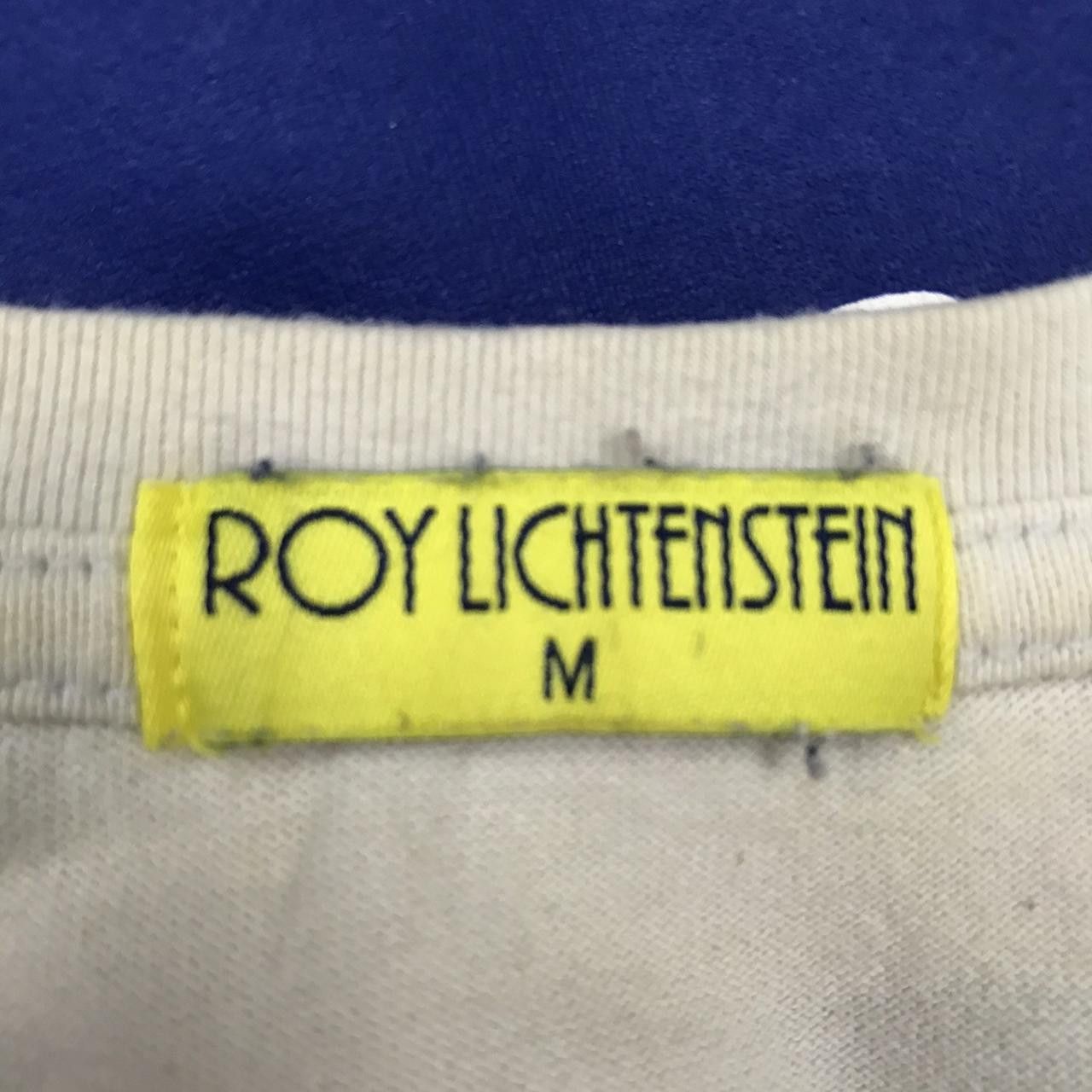 Vintage Vtg ROY LICHTENSTEIN Pop Art Round Neck T-Shirt Big Logo Size US M / EU 48-50 / 2 - 4 Thumbnail