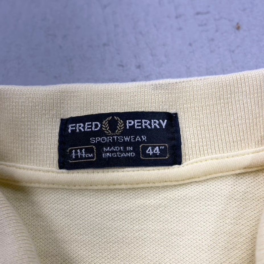 Fred Perry Fred Perry Polo Shirt Mens 44 Pique Cotton 100% Designer Casual Golf Tennis Polo Shirt M Yellow Mens Size US M / EU 48-50 / 2 - 4 Thumbnail